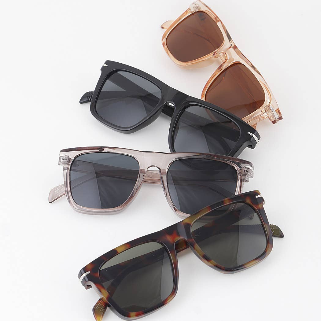Jalopy Cruiser Classic Tinted Square Sunglasses - Image 2