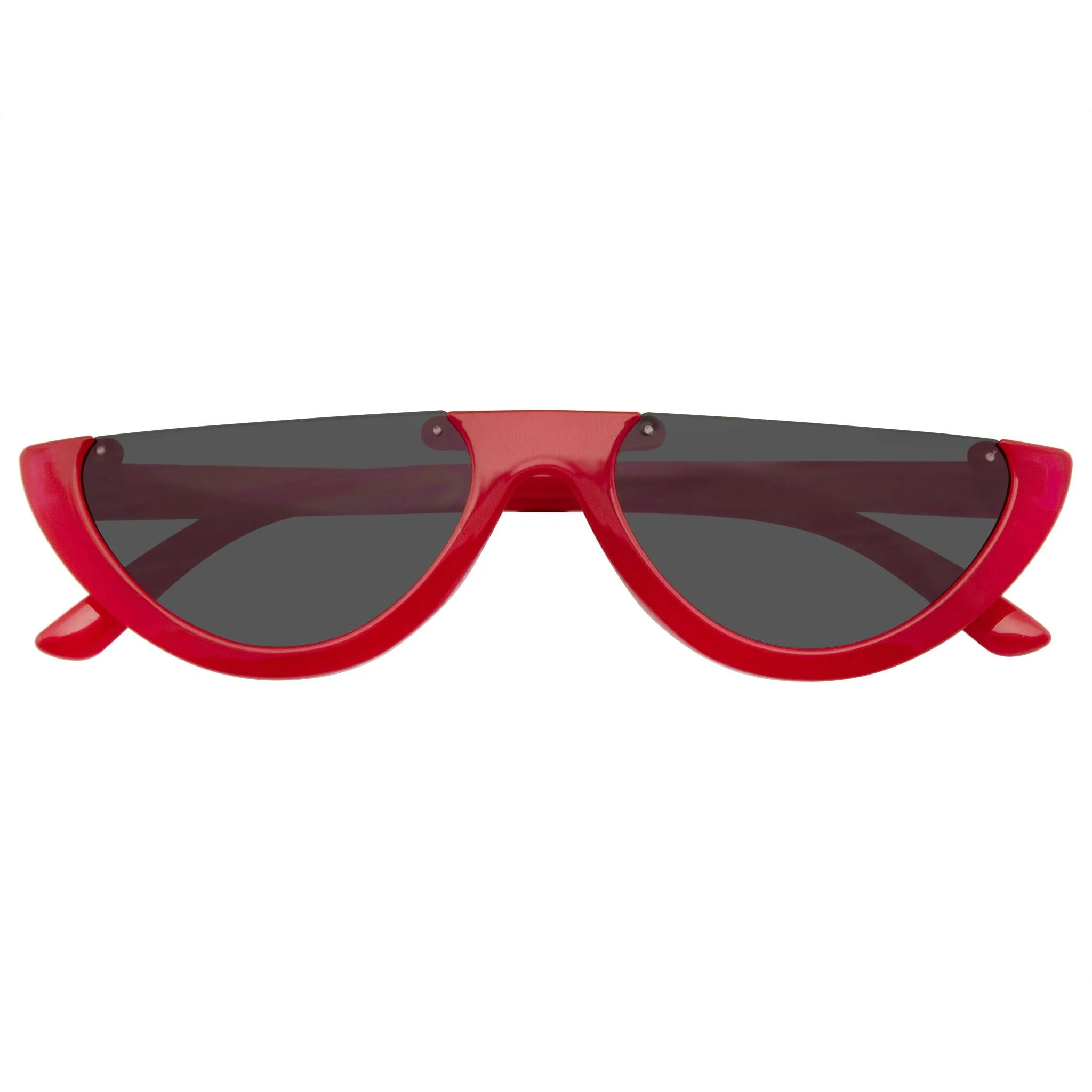 Half Cat Eye Sunglasses | Vintage Half Mod Style Y2K "Clout Goggles" | UV400 Retro Women’s Shades - Image 13