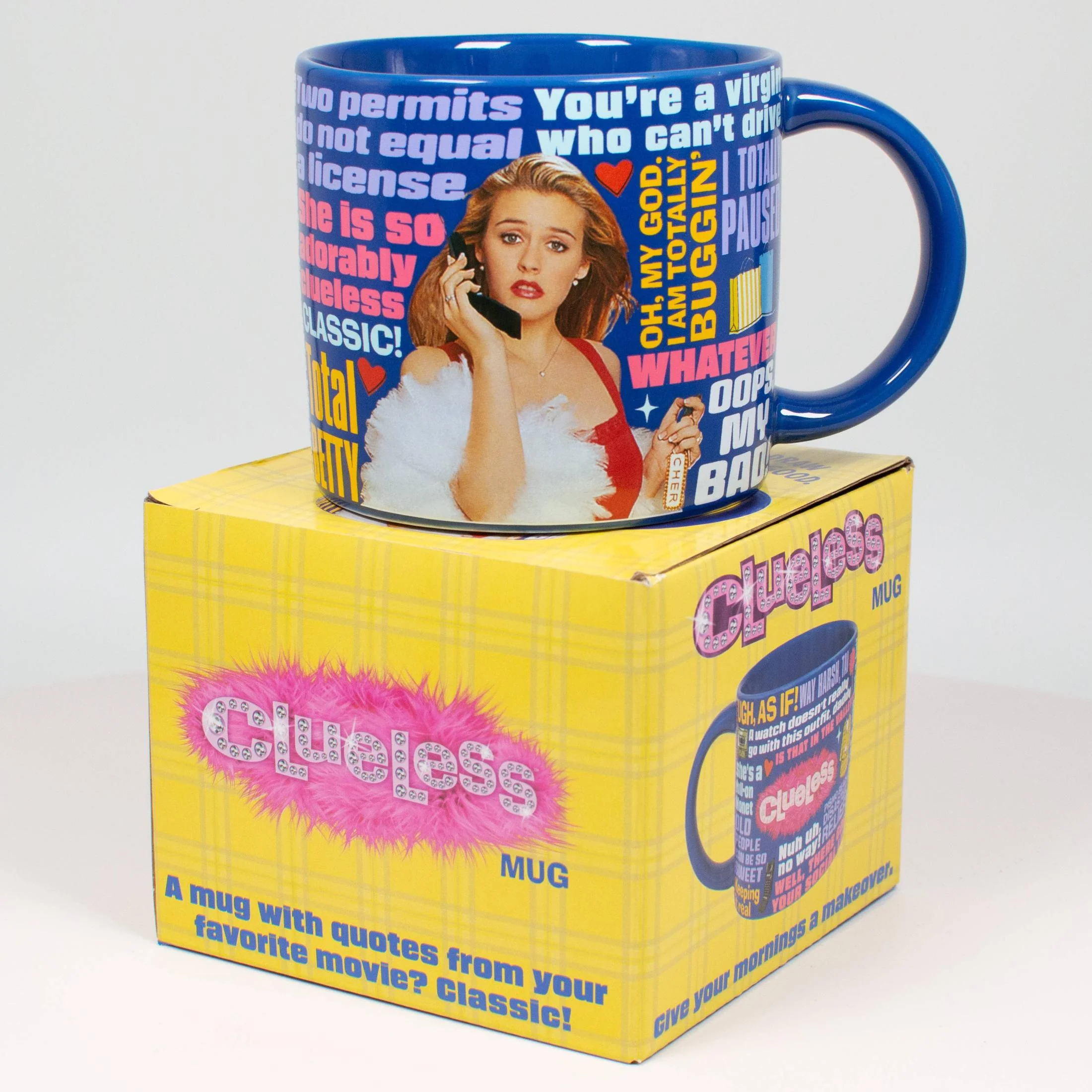 Clueless Mug in Colorful Gift Box | Ceramic Coffee Tea Cup | 14 oz - Image 4
