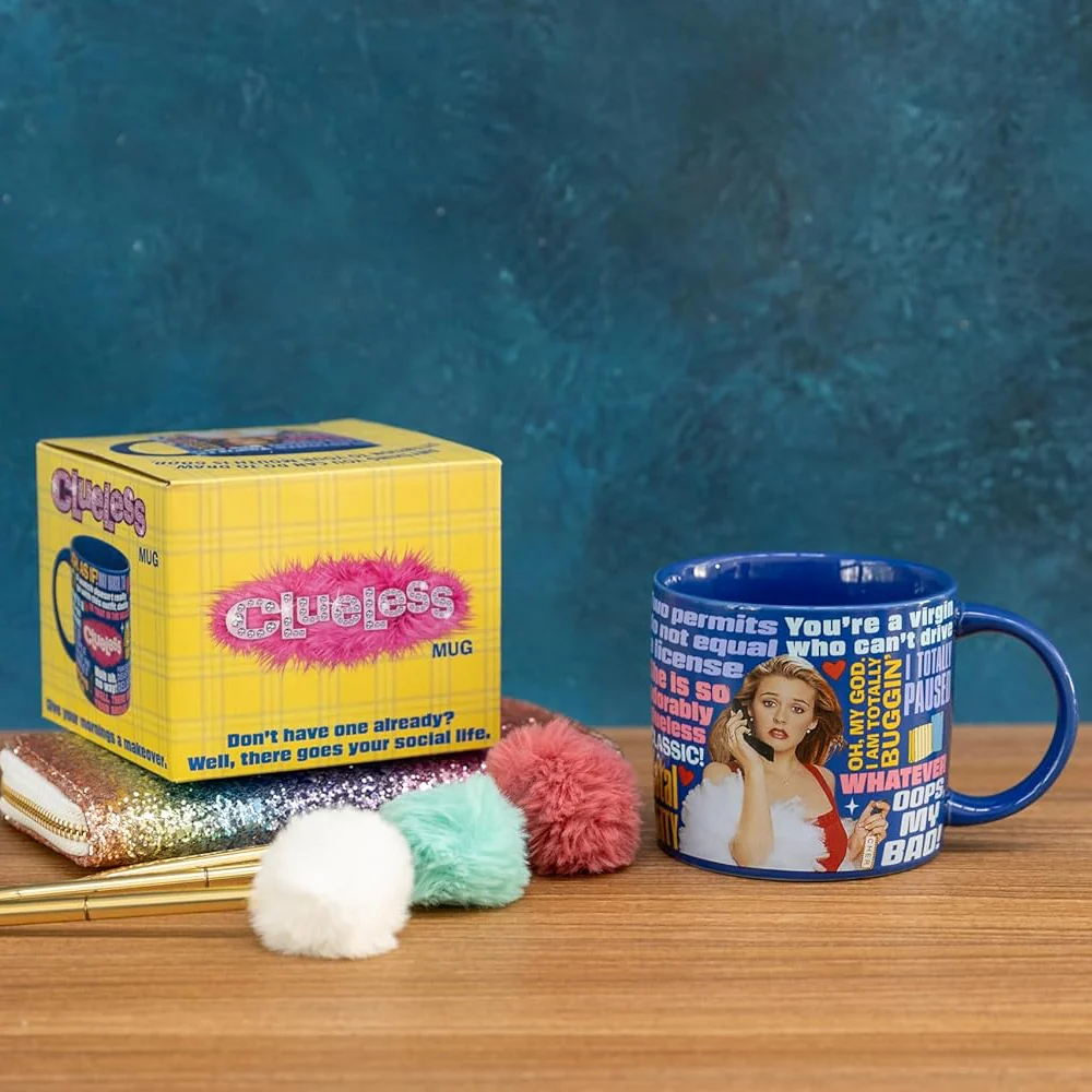Clueless Mug in Colorful Gift Box | Ceramic Coffee Tea Cup | 14 oz - Image 5