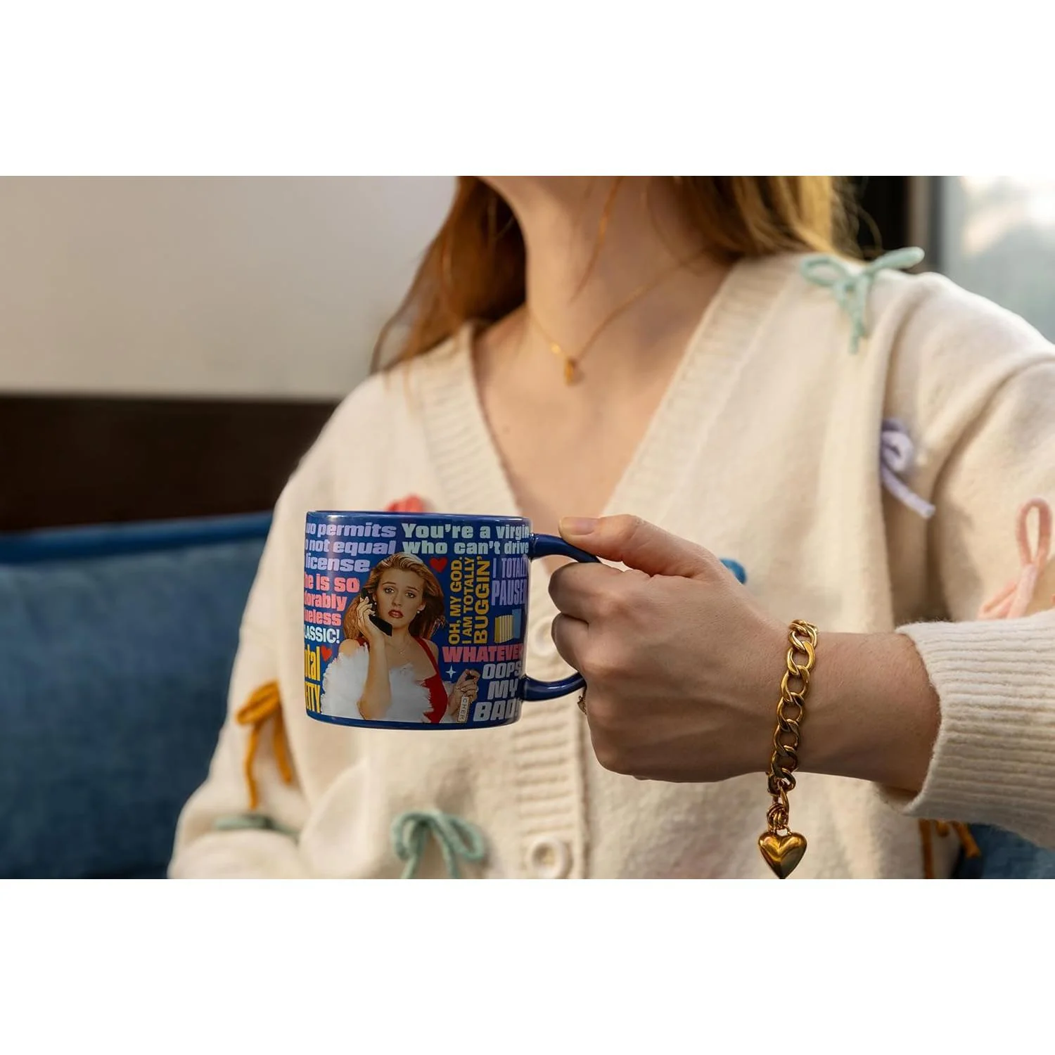 Clueless Mug in Colorful Gift Box | Ceramic Coffee Tea Cup | 14 oz - Image 8