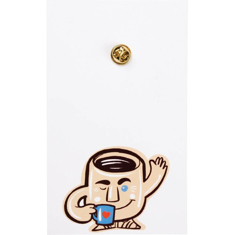 Coffee Is Like A Hug In A Mug Enamel Pin - Image 4