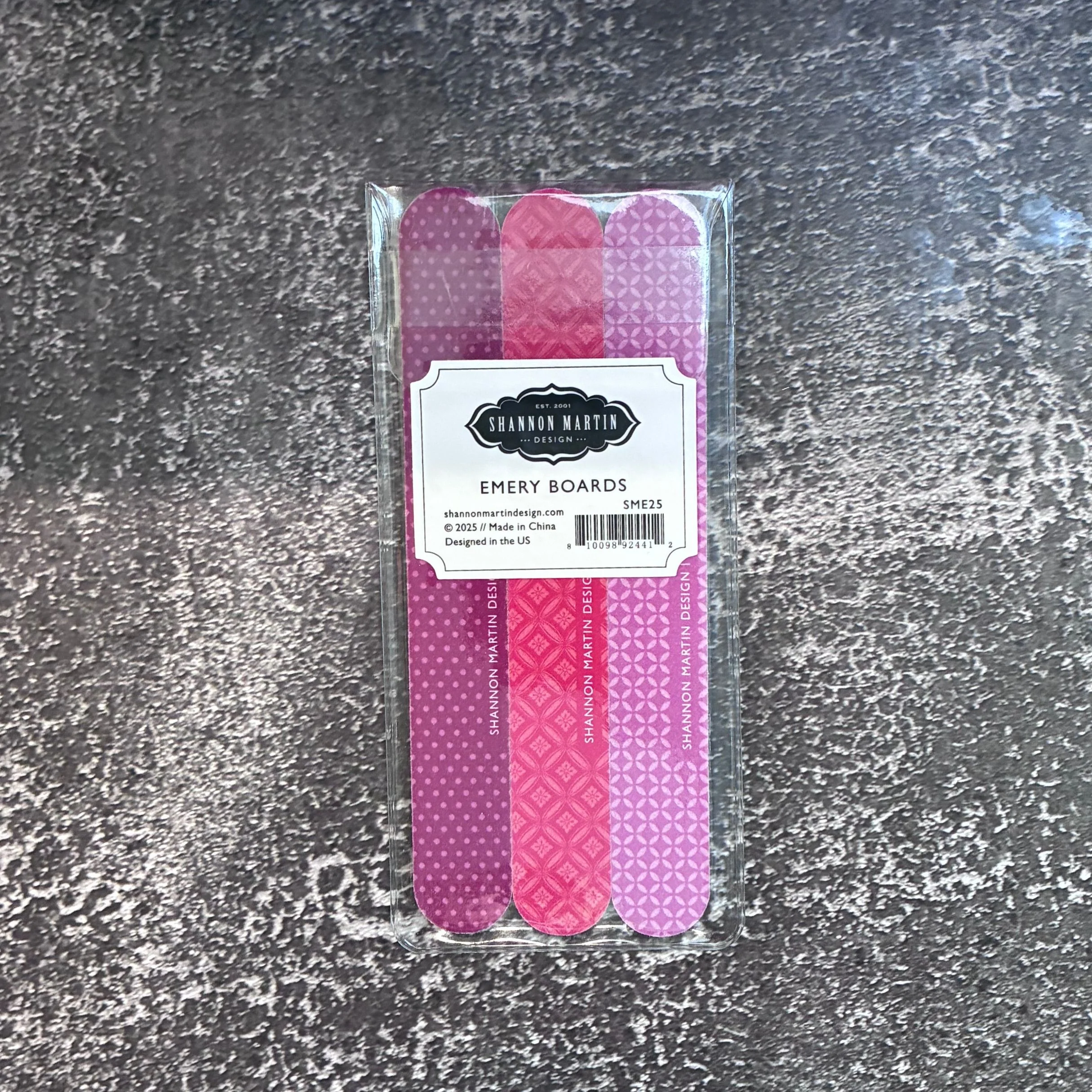 Confidence Emery Boards Set of 3 Inspirational Vintage Nail Files SME25 - Image 4