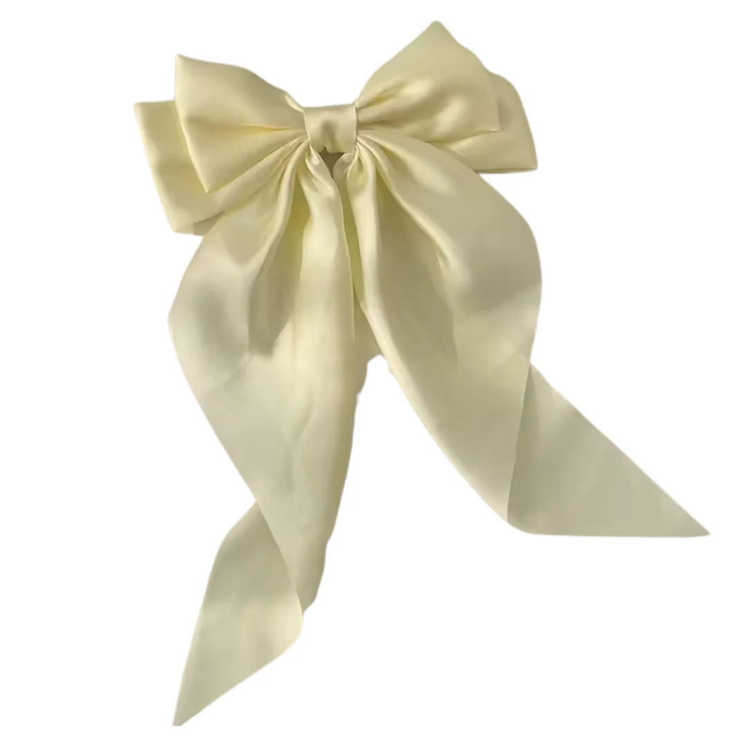 Coquettecore Extra Long Satin Hair Bow in 8 Colors - Image 13