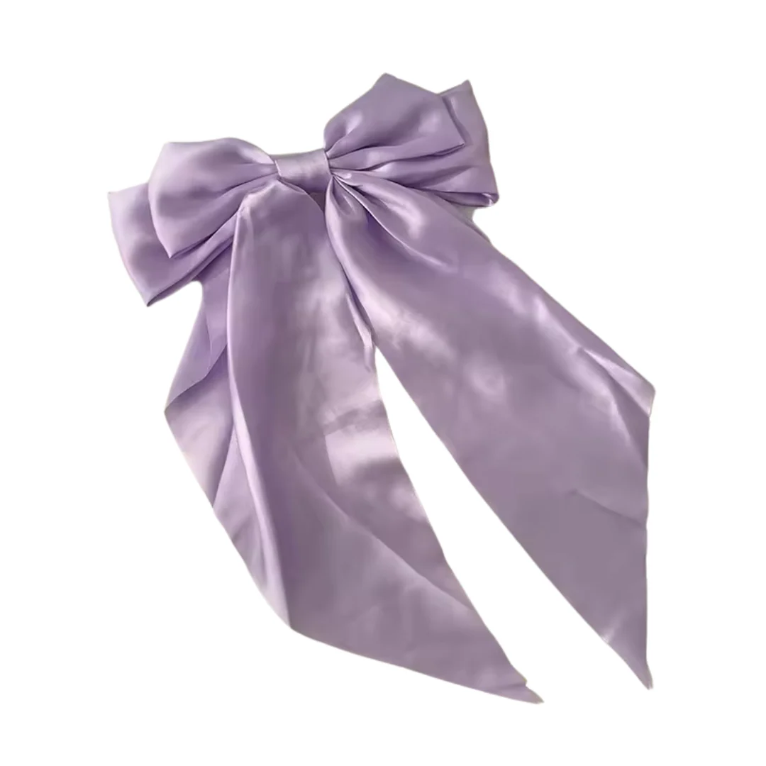 Coquettecore Extra Long Satin Hair Bow in 8 Colors - Image 6