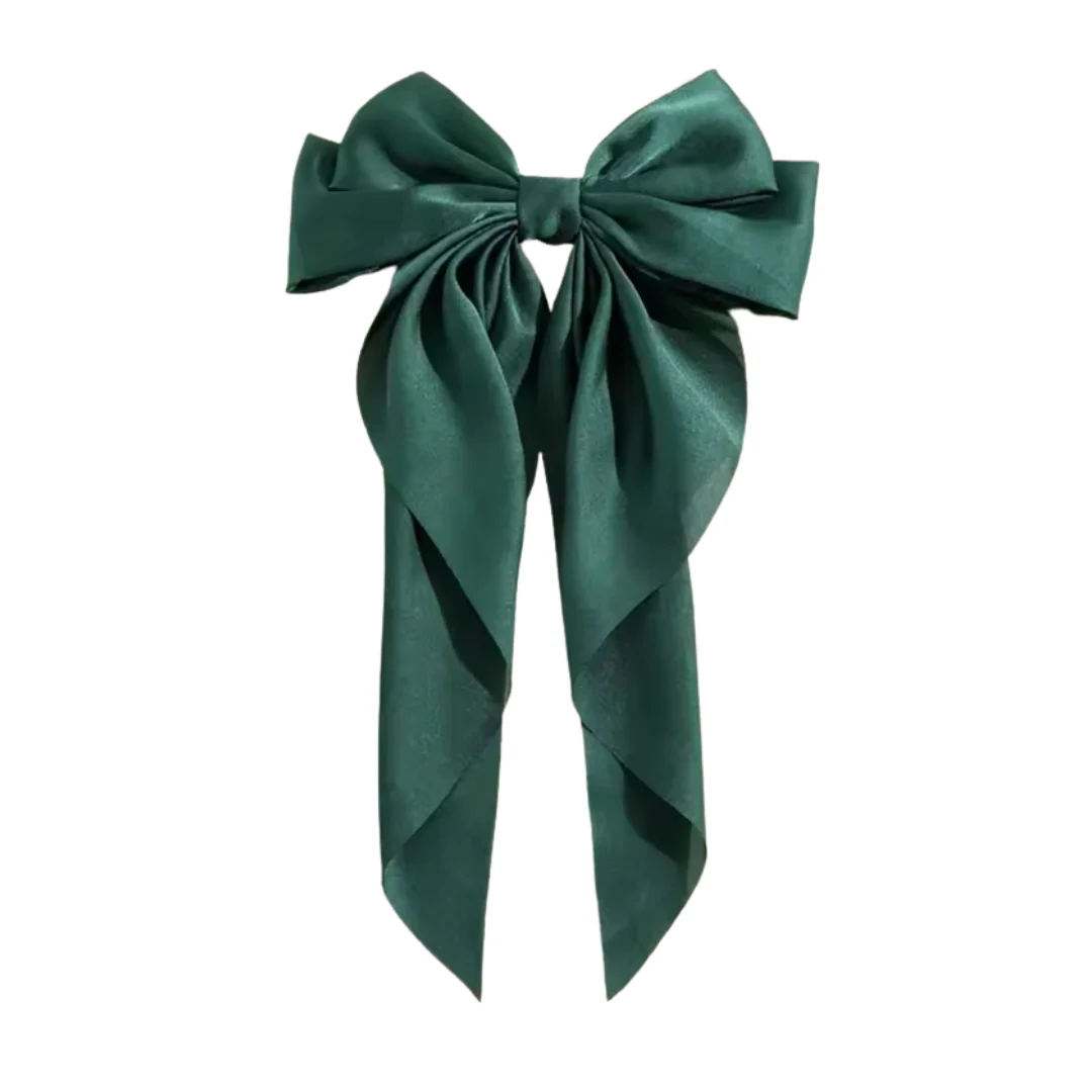 Coquettecore Extra Long Satin Hair Bow in 8 Colors - Image 7