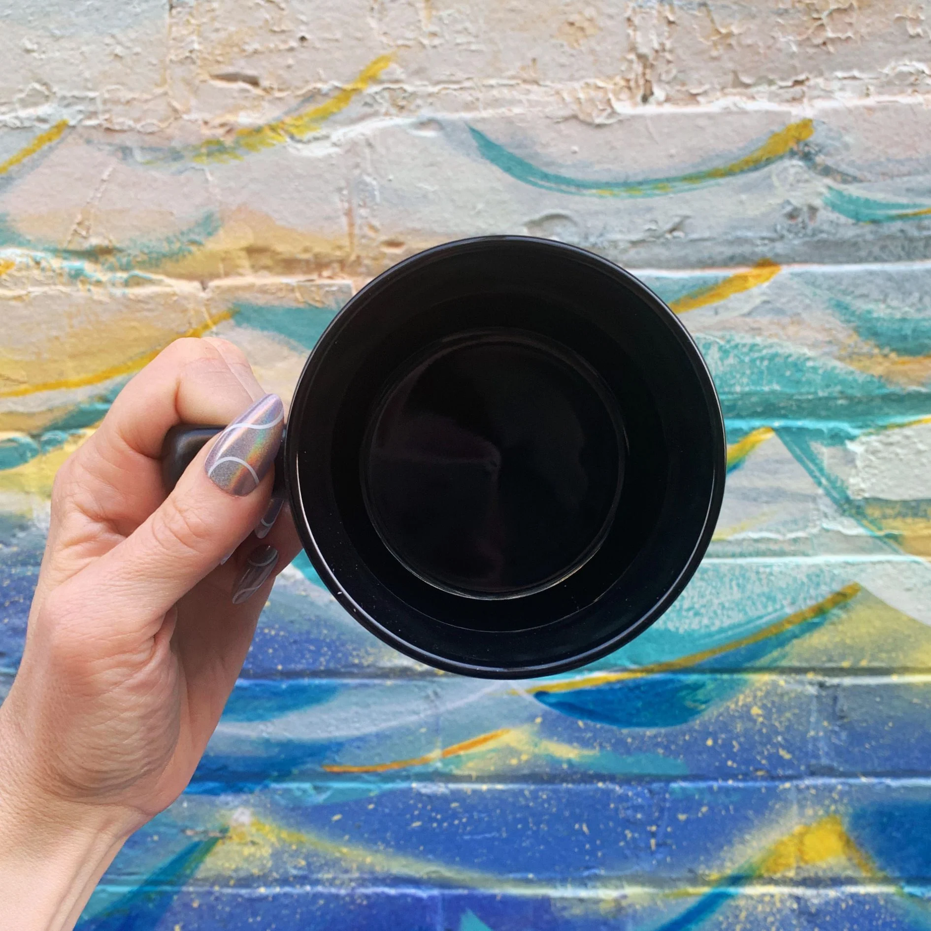 Courage Is Beautiful Stackable Mug | Stoneware Coffee Tea Cup | 14oz. - Image 8