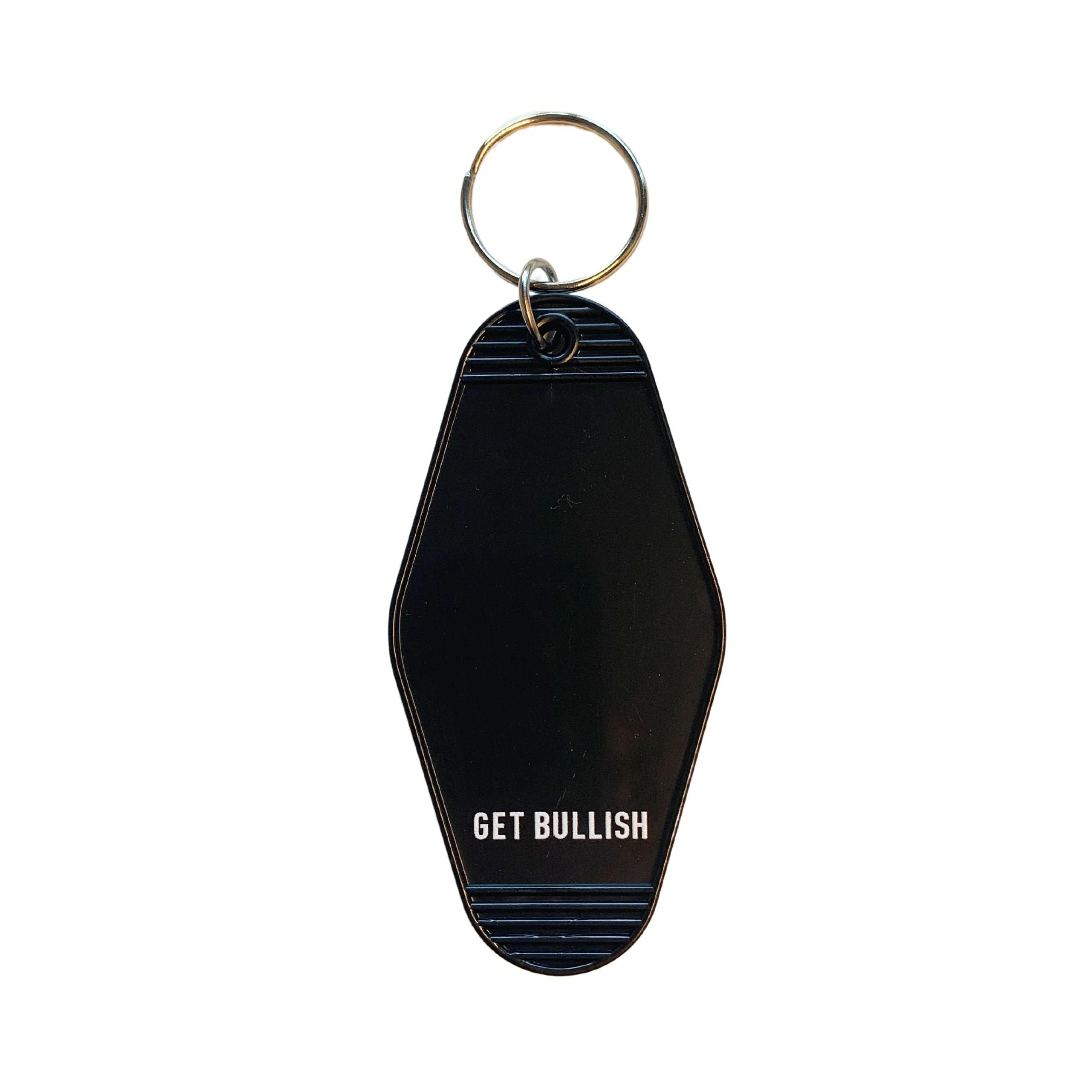 Crafty Illicit Activities Motel Style Keychain in Black - Image 3