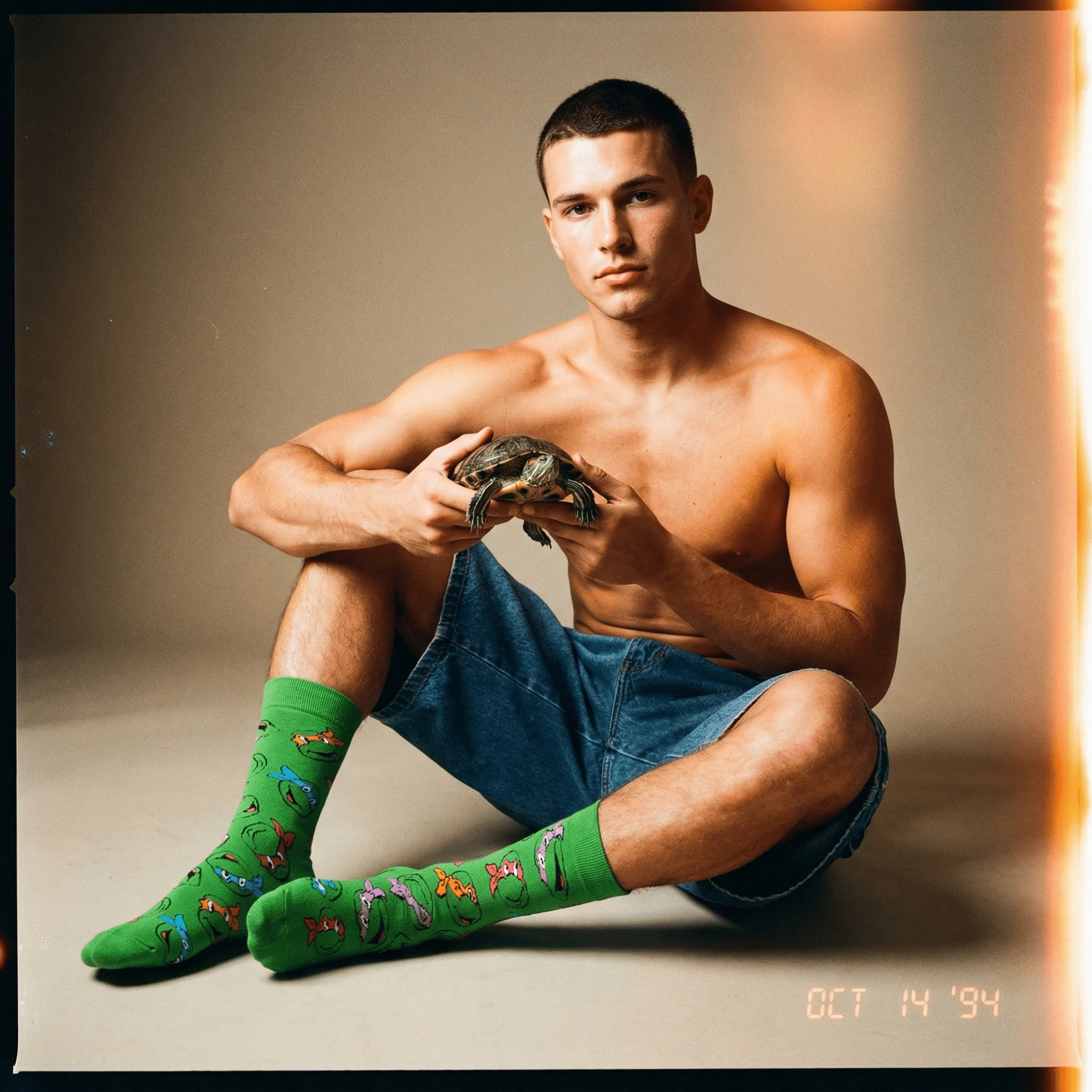 Turtle Games Men’s Crew Socks | Teenage Mutant Ninja Turtles Inspired Socks - Image 9