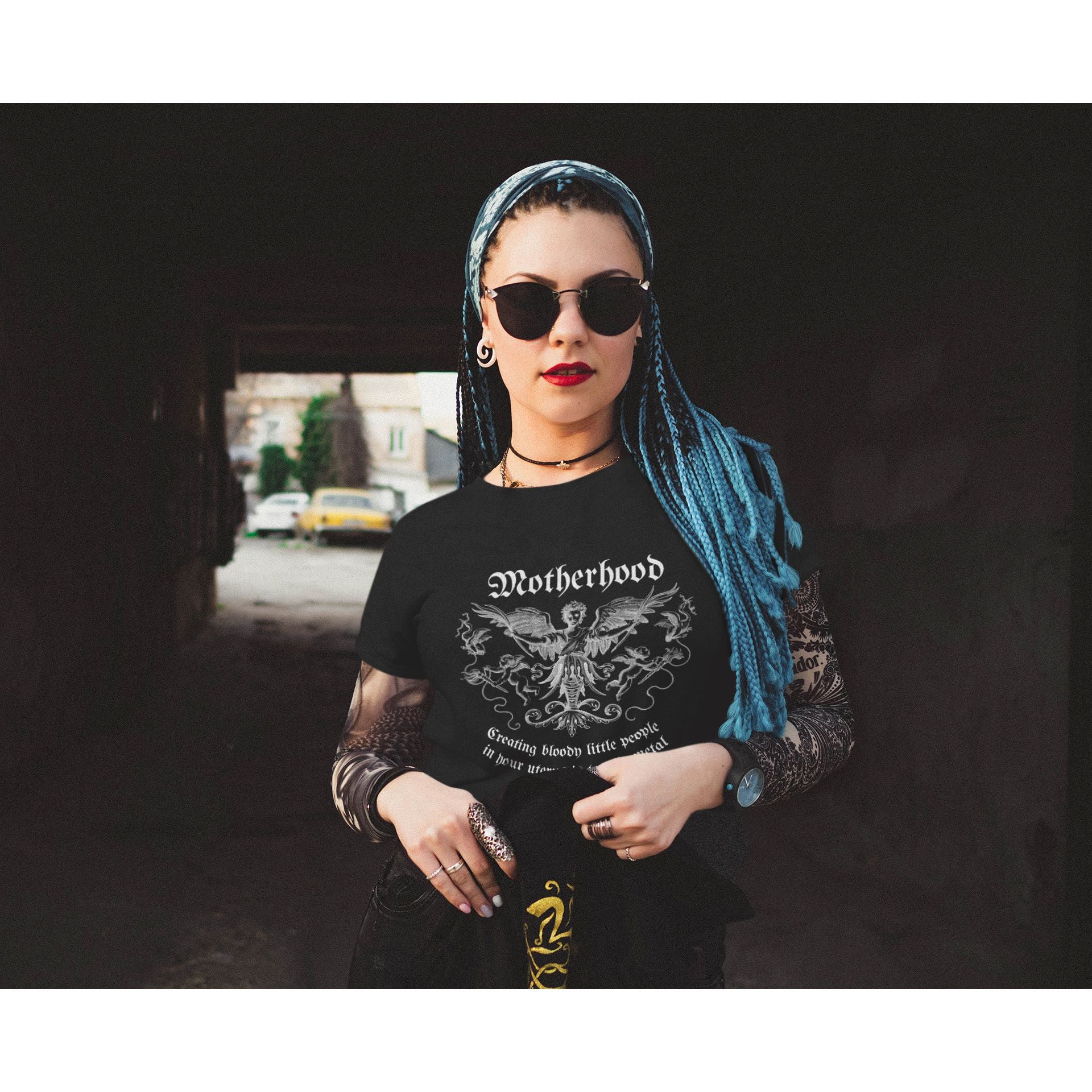 Creating Bloody Little People In Your Uterus is Totally Metal Unisex Jersey Short Sleeve Tee - Image 10
