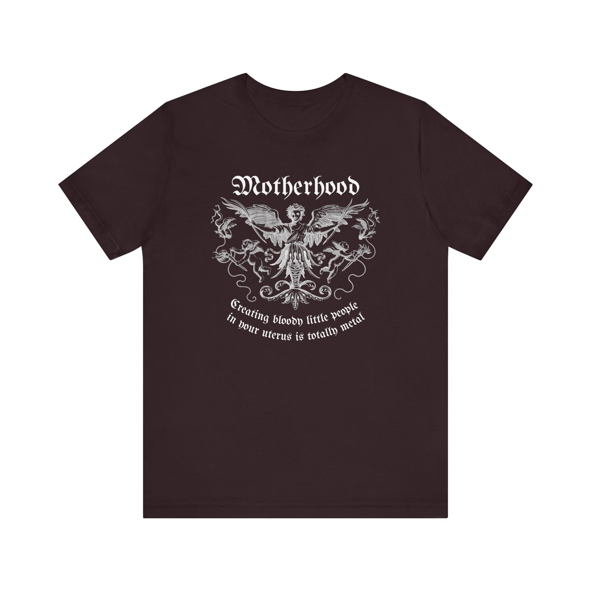 Creating Bloody Little People In Your Uterus is Totally Metal Unisex Jersey Short Sleeve Tee - Image 7