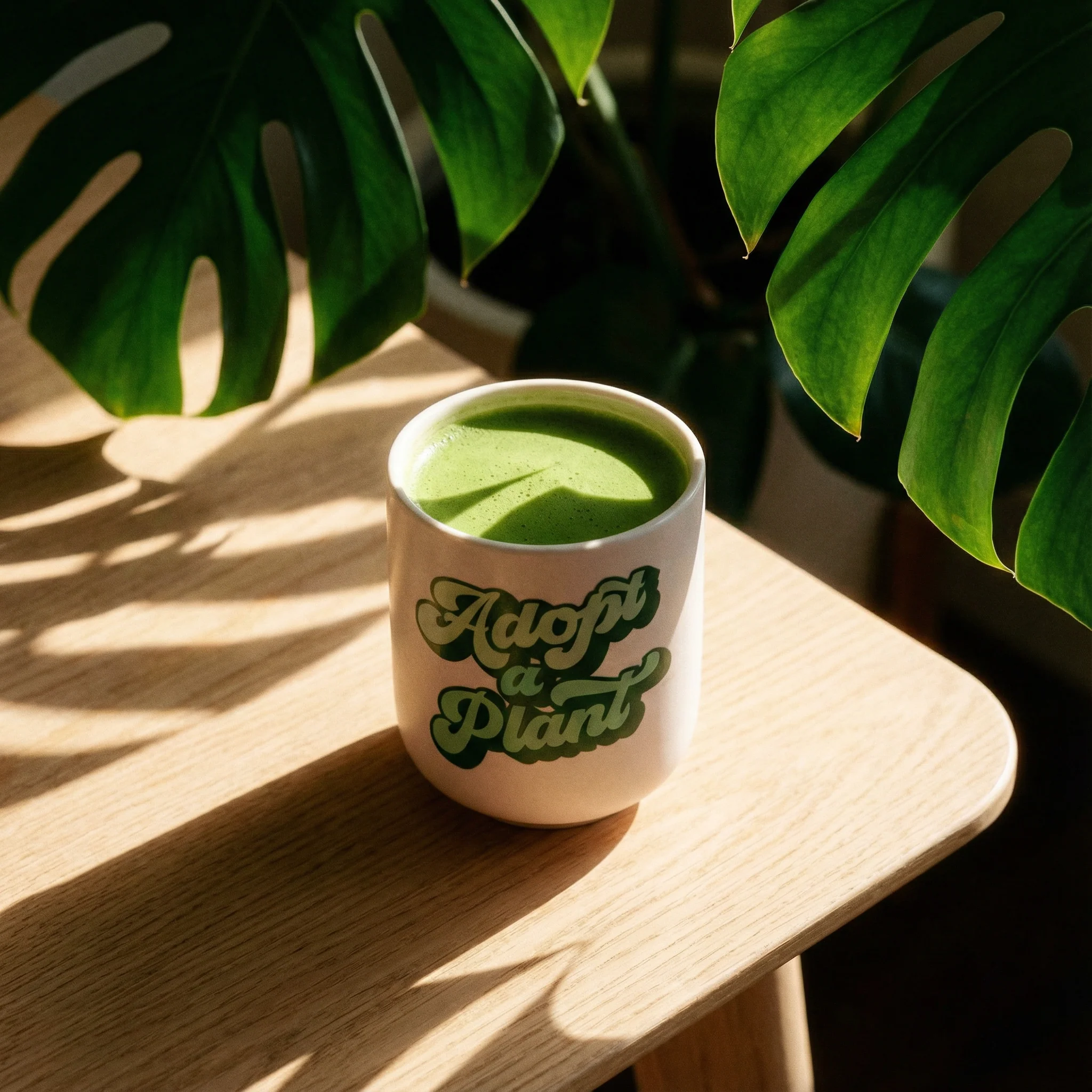 Adopt a Plant Ceramic To Go Mug | Holds 16 oz. | Eco Mug with Silicone Lid and Sleeve - Image 7