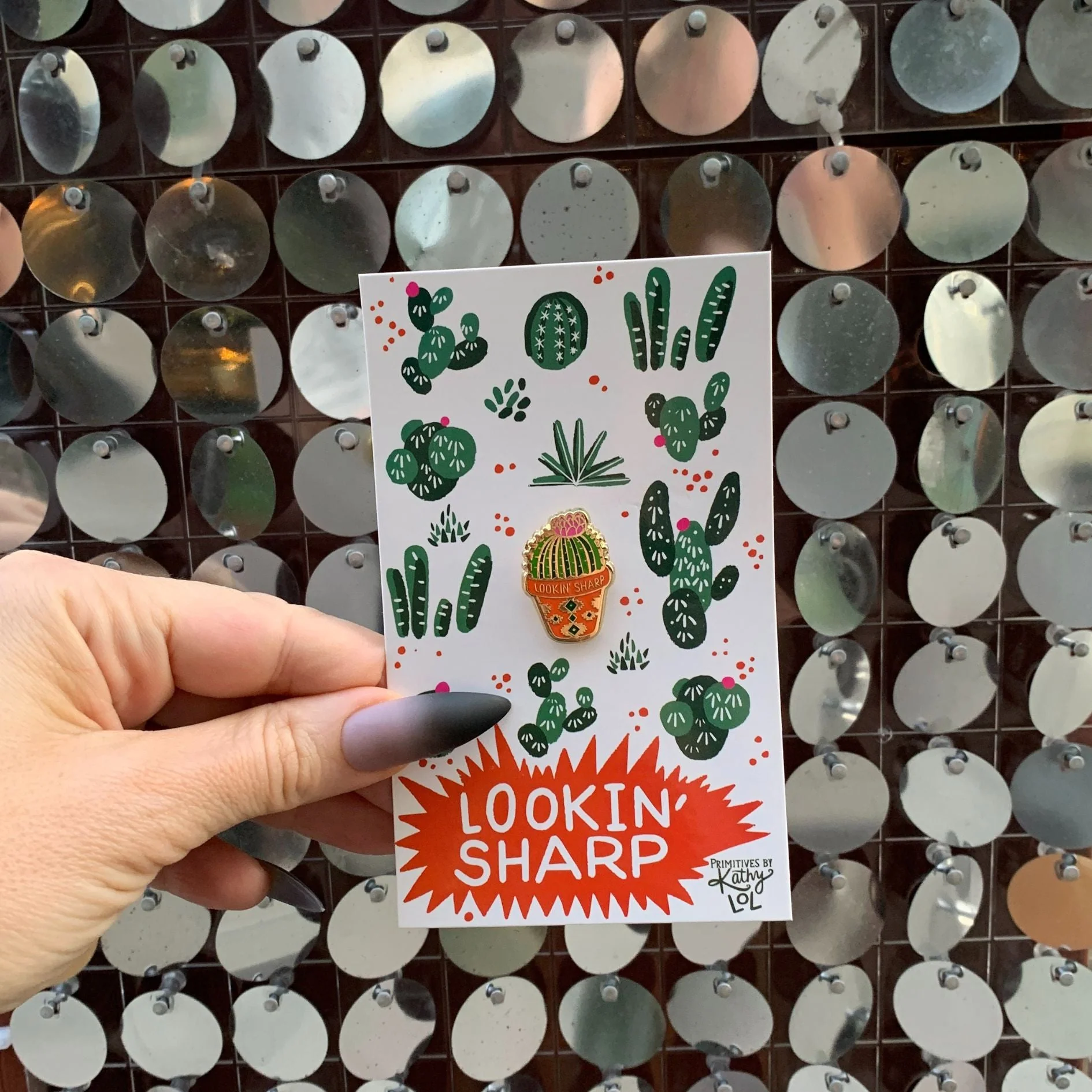 Cute Enamel Pins on Gift Cards - 40+ Options! - Image 193