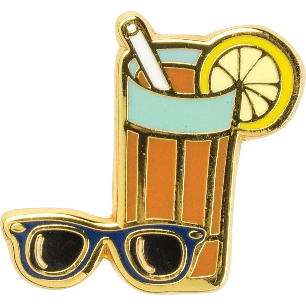 Raised On Sweet Tea & Sunshine Enamel Pin - Image 5