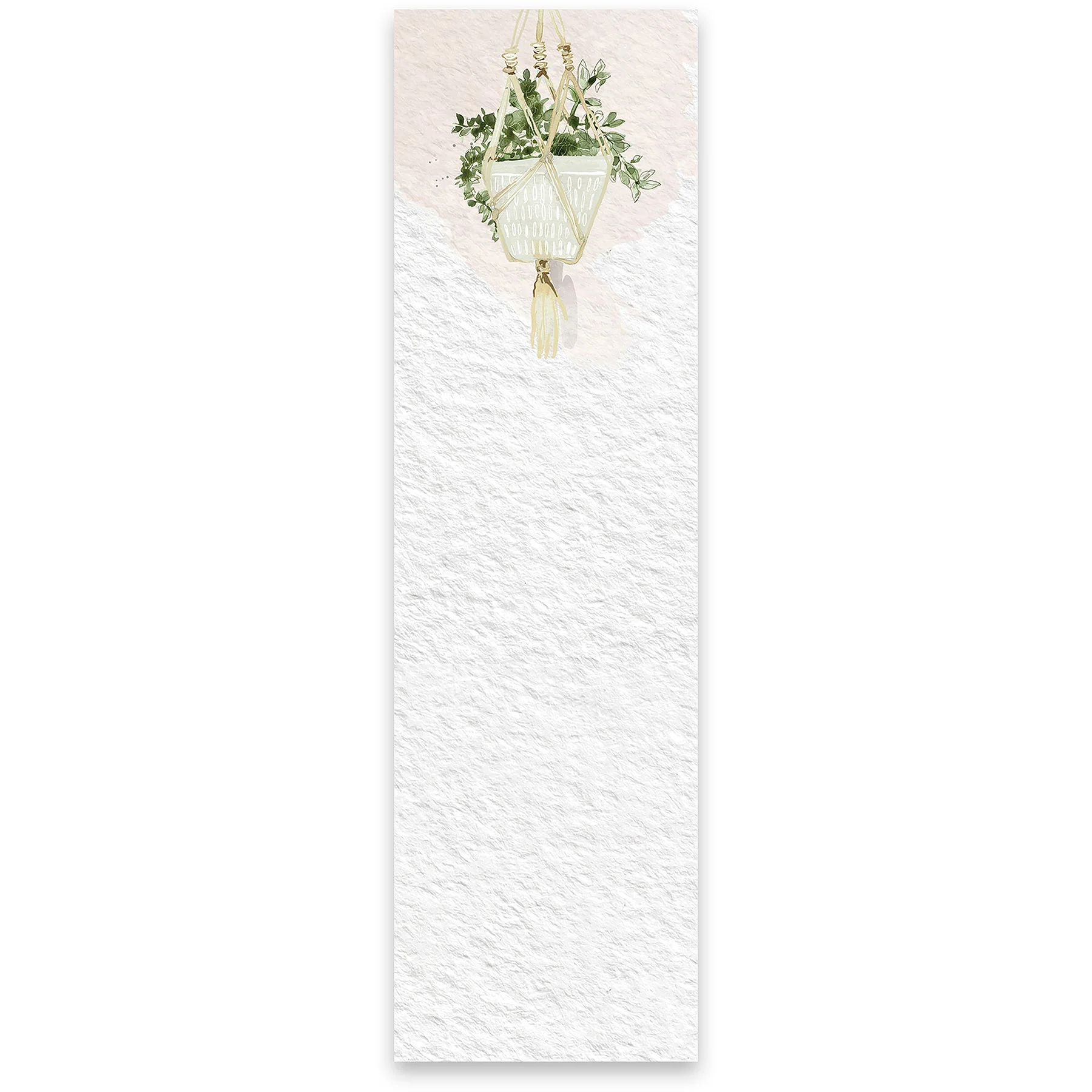 Hanging Plant List Notepad | 9.5" x 2.75" | Holds to Fridge with Strong Magnet - Image 2
