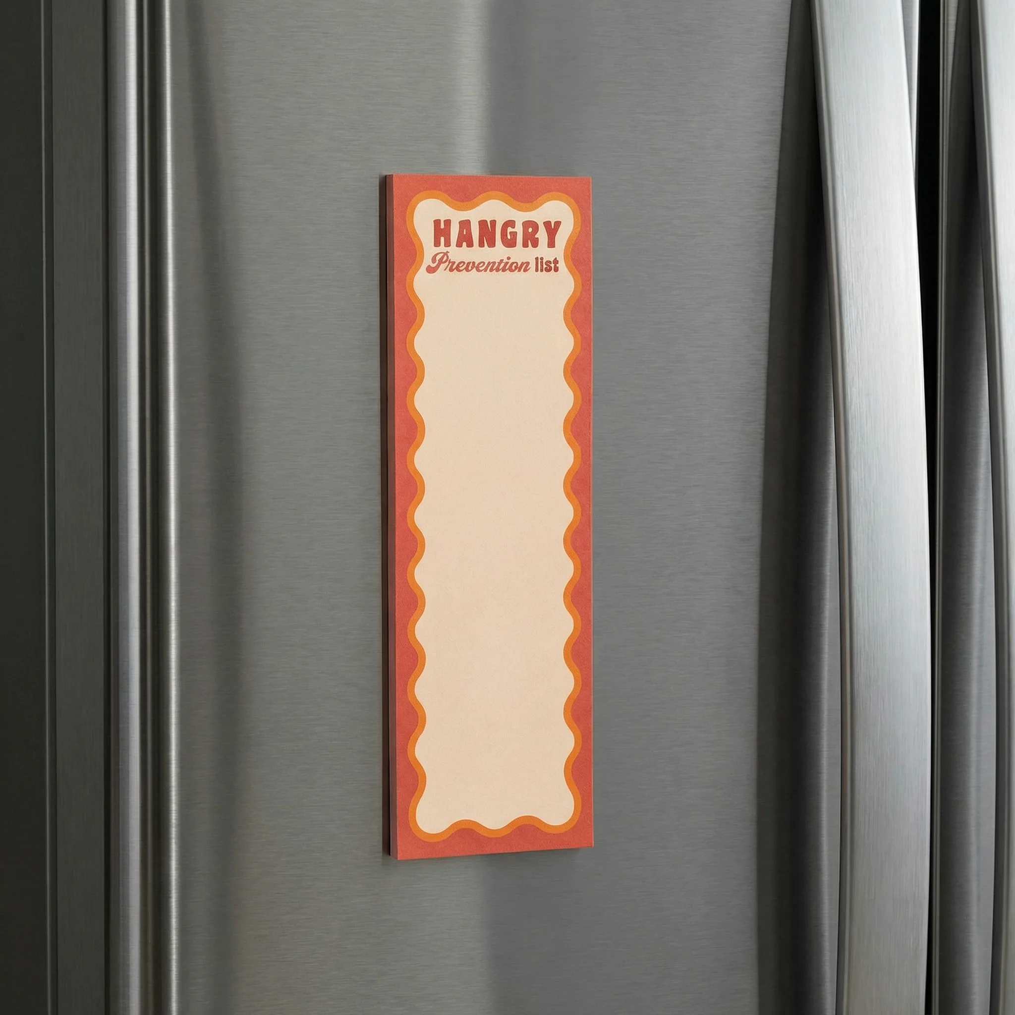 Hangry Prevention List List Pad | Funny Magnetic Grocery & Snack List Notepad | 60 Pages - Image 4