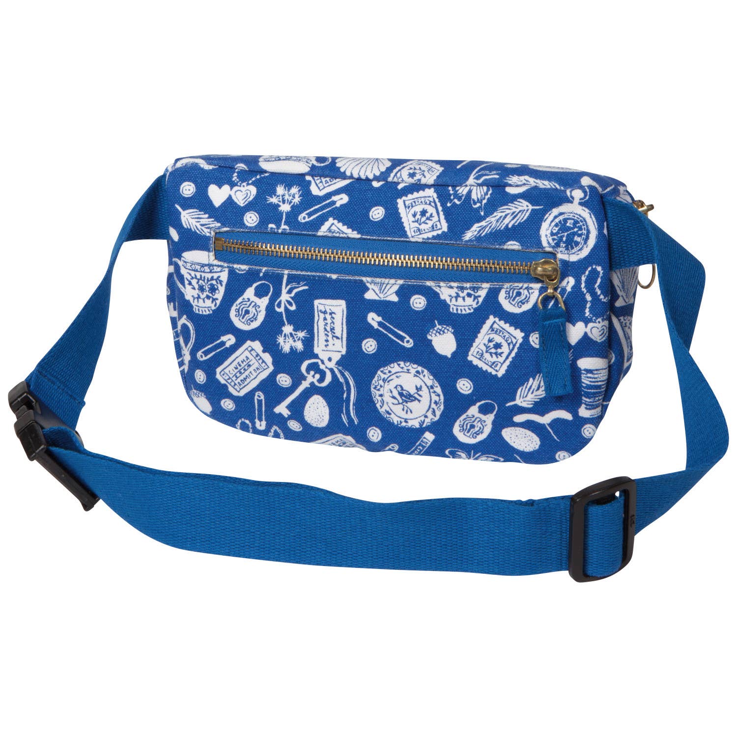 Finders Keepers Cotton Canvas Hip Bag | Adjustable Strap Waist Belt Bag Fanny Pack - Image 5