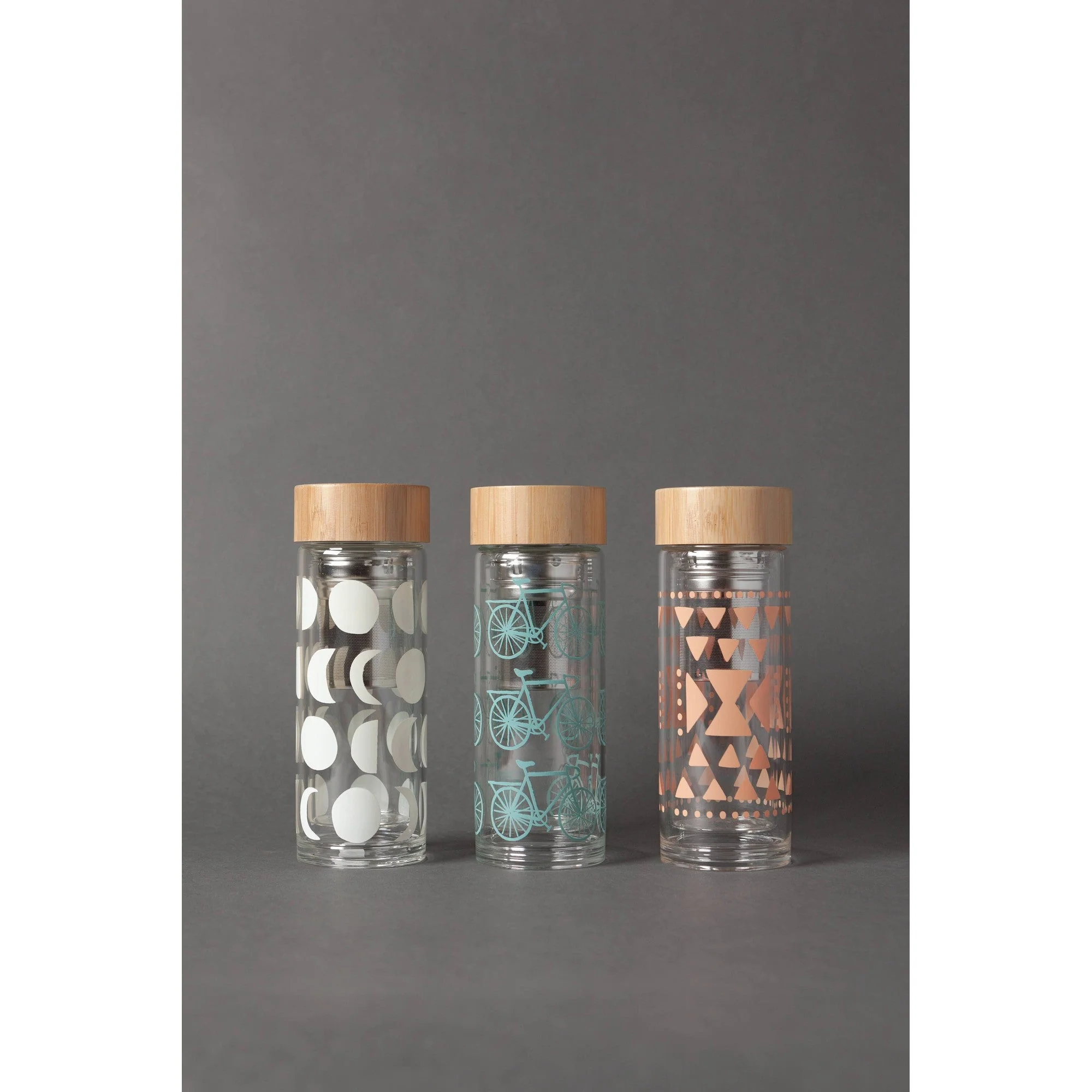 Pink Sustain Double Glass Tea Infuser Bottle | Loose Leaf Tea Holder Steeper Strainer Filter - Image 9