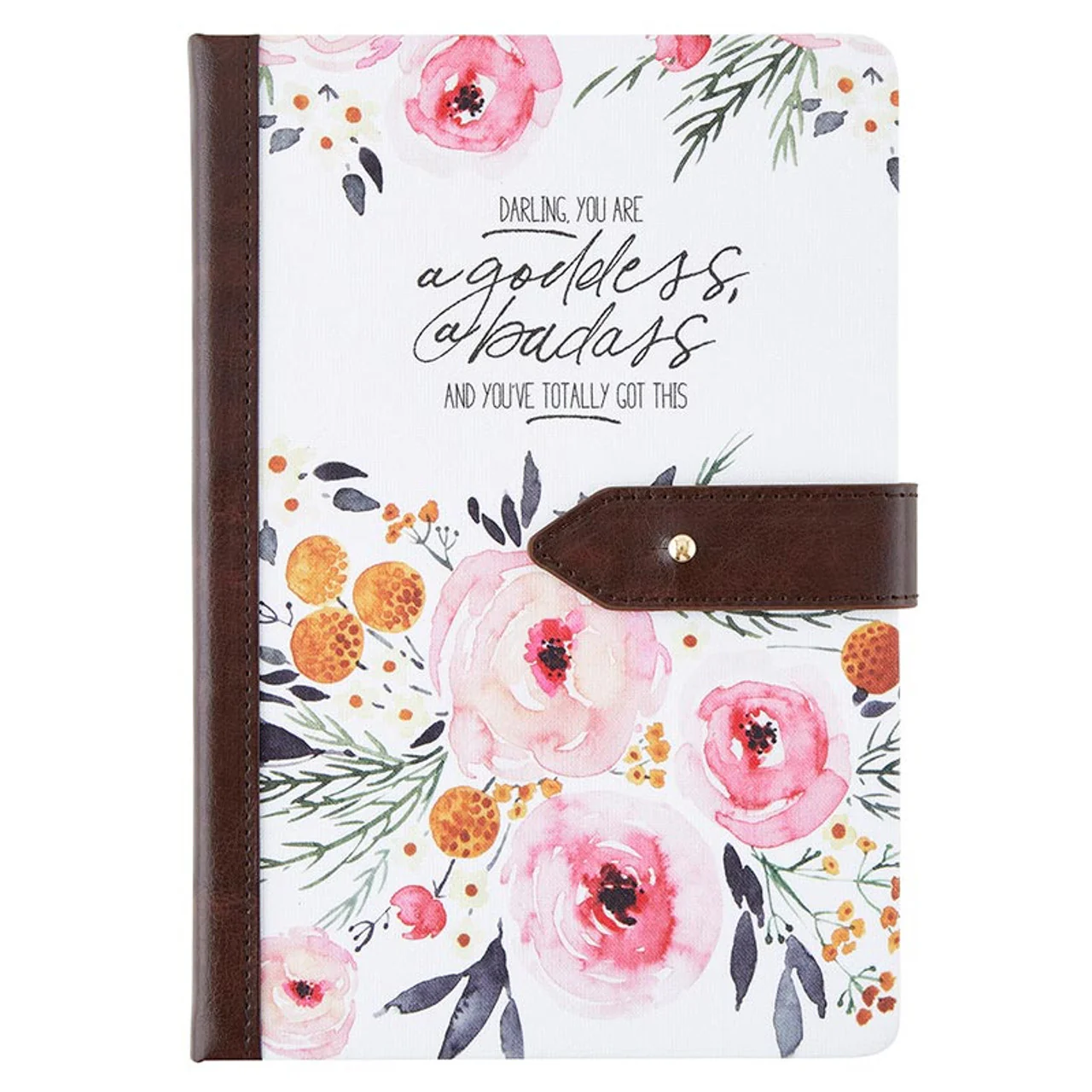 Darling You Are a Goddess Strap Journal | Inspirational Motivational Notebook - Image 4