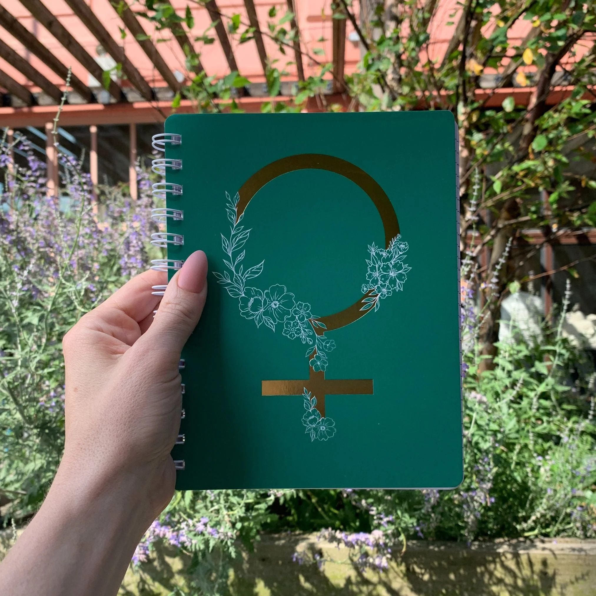 Darling You Are Magic Woman Power Spiral Notebook | Feminist Metallic Gift Journal - Image 9