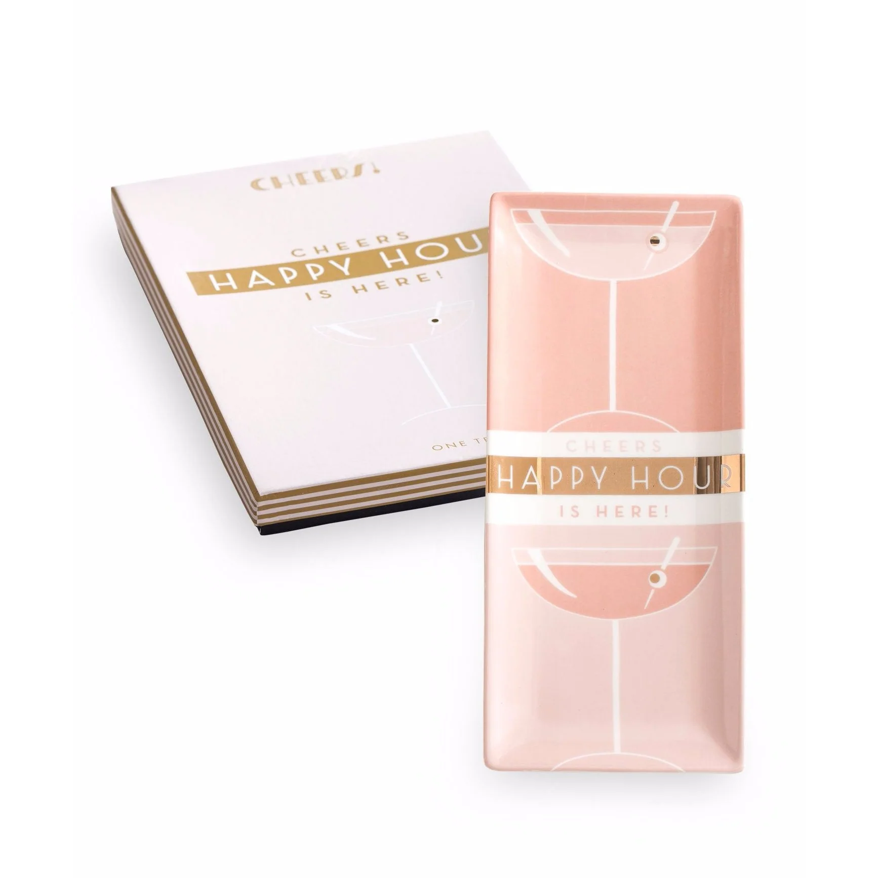 Deco Style Happy Hour is Here Vertical Tray in Gift Box - Image 2