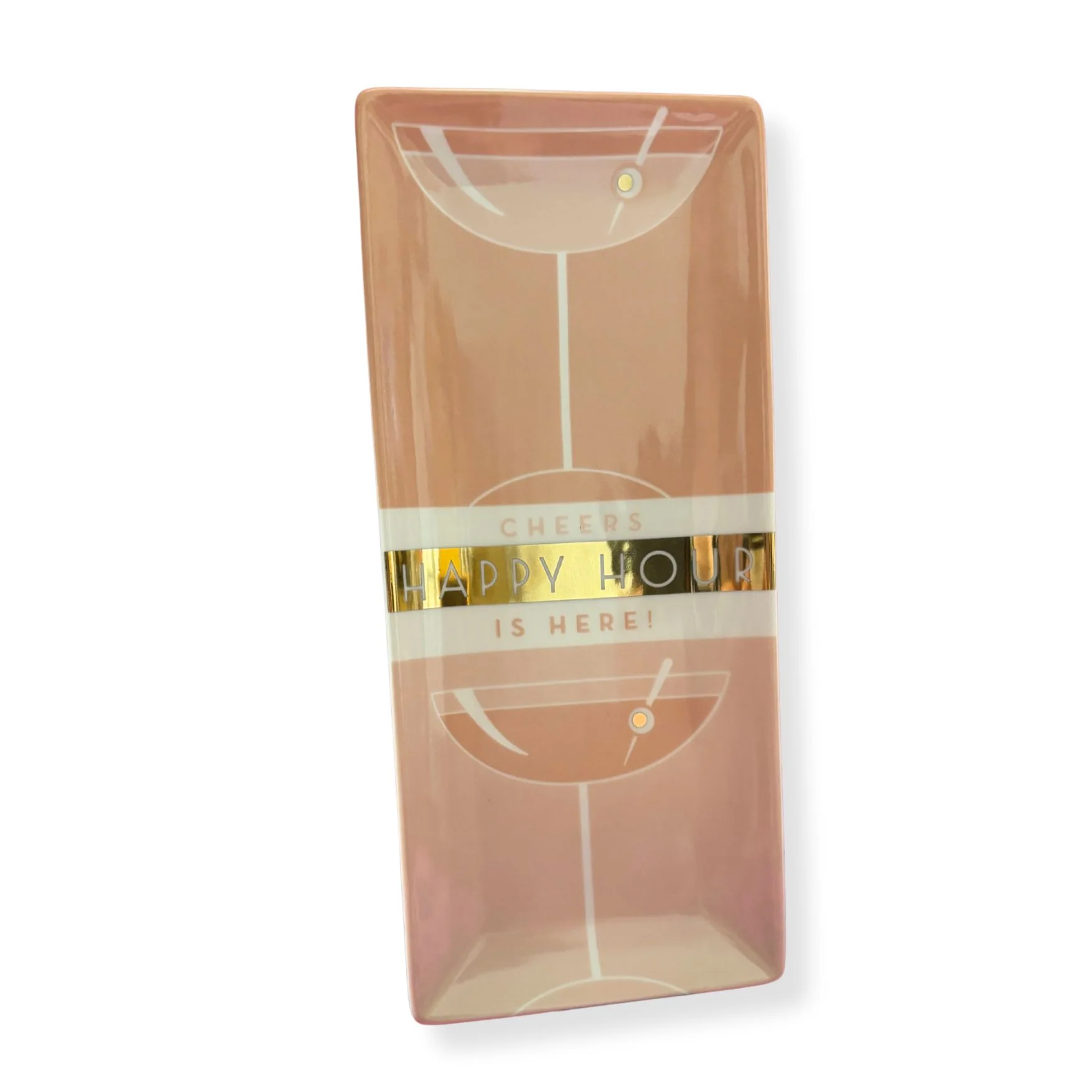 Deco Style Happy Hour is Here Vertical Tray in Gift Box - Image 4