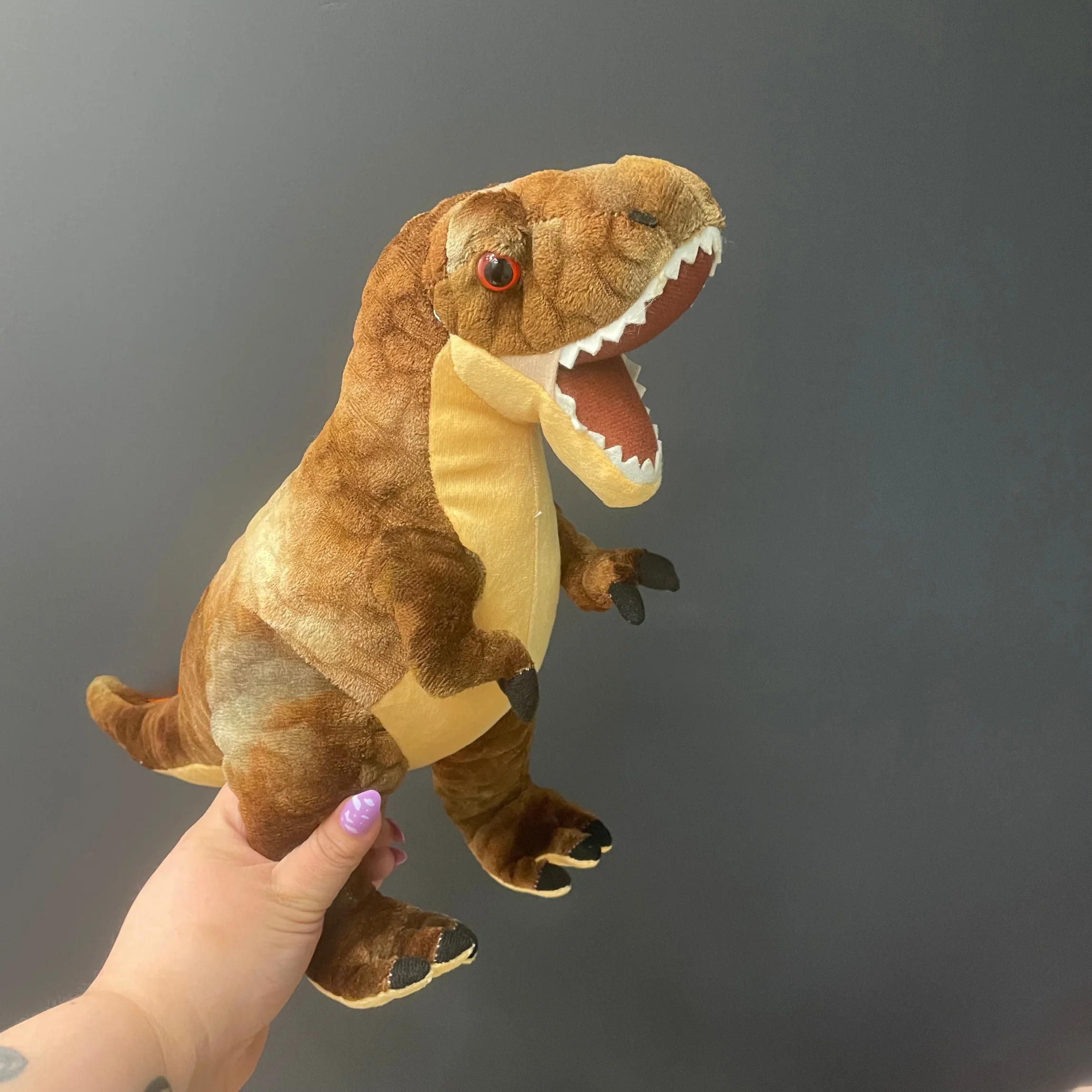 T-Rex Stuffed Animal 15" | Dinosauria Medium T-Rex Plush from Wild Republic - Image 2