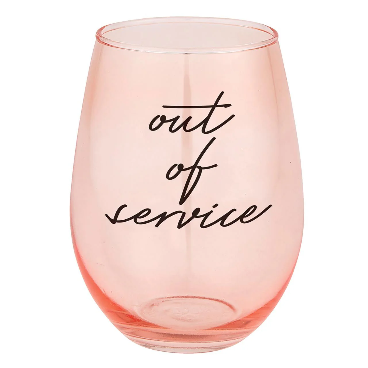 Do Not Disturb Eye Mask + Out of Service Stemless Wine Glass Gift Set - Image 3