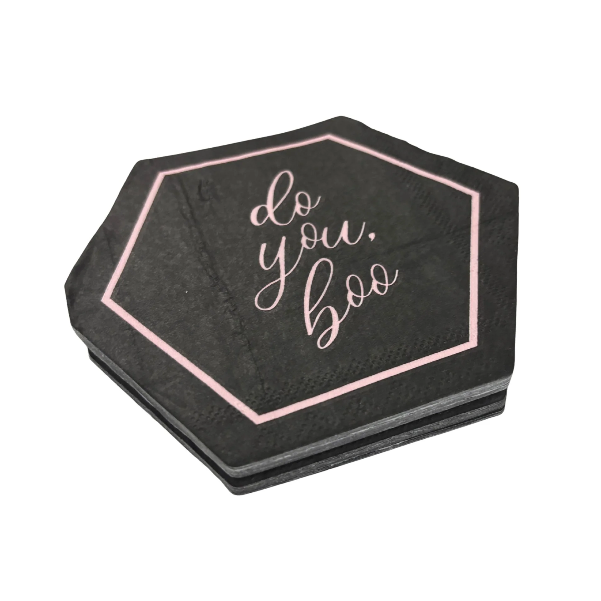 Do You, Boo Die-Cut Party/Beverage/Cocktail Napkins - Image 5