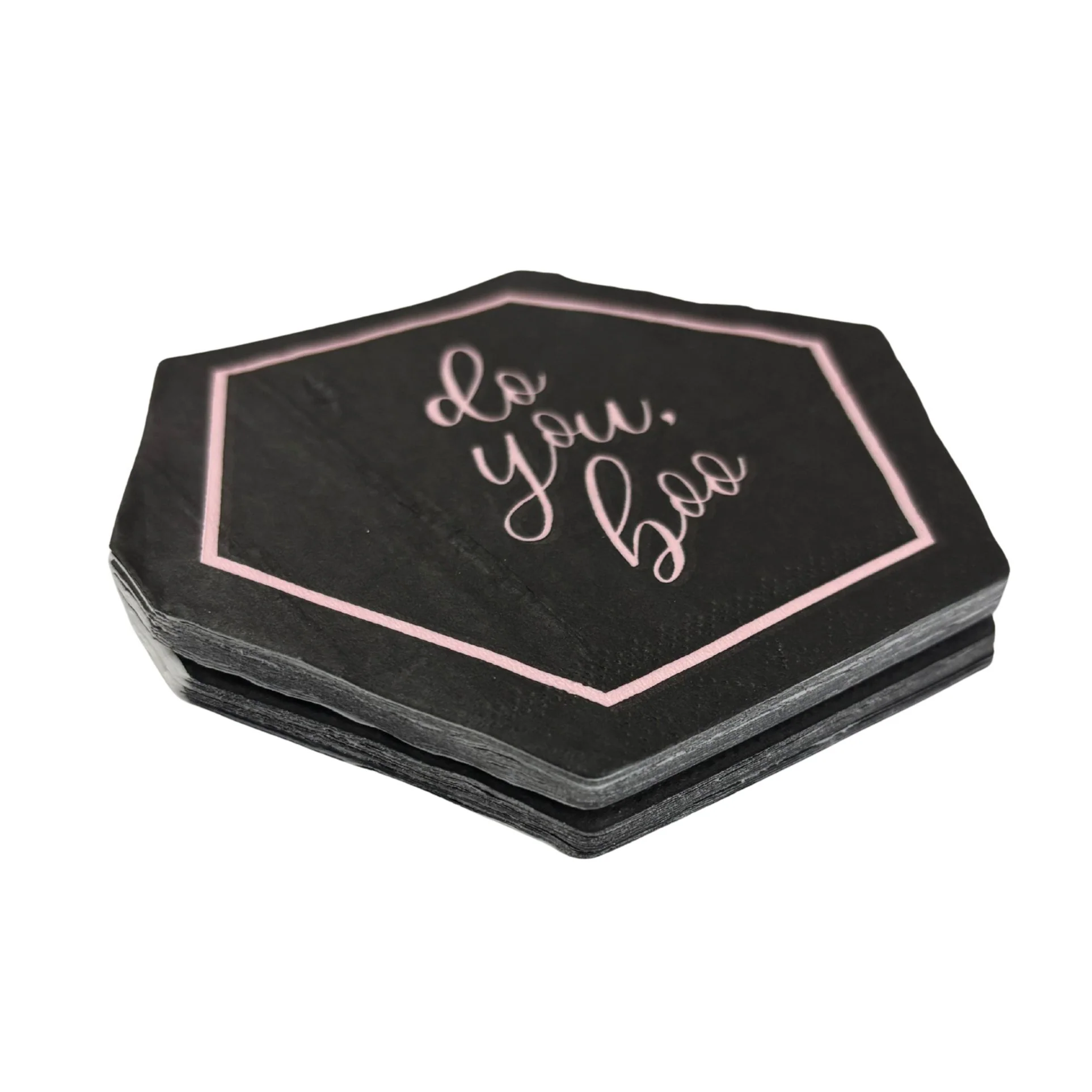 Do You, Boo Die-Cut Party/Beverage/Cocktail Napkins - Image 6