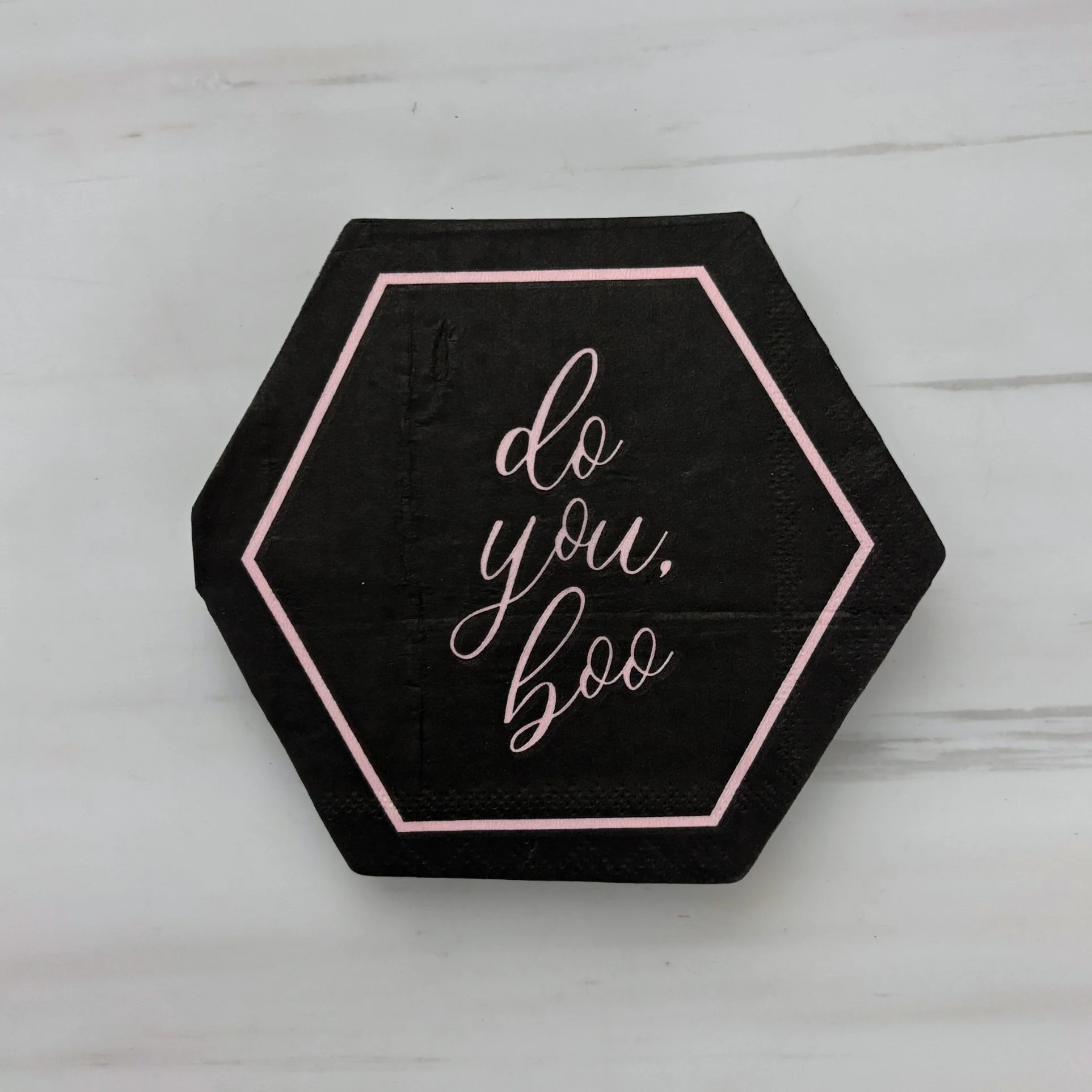 Do You, Boo Die-Cut Party/Beverage/Cocktail Napkins - Image 8