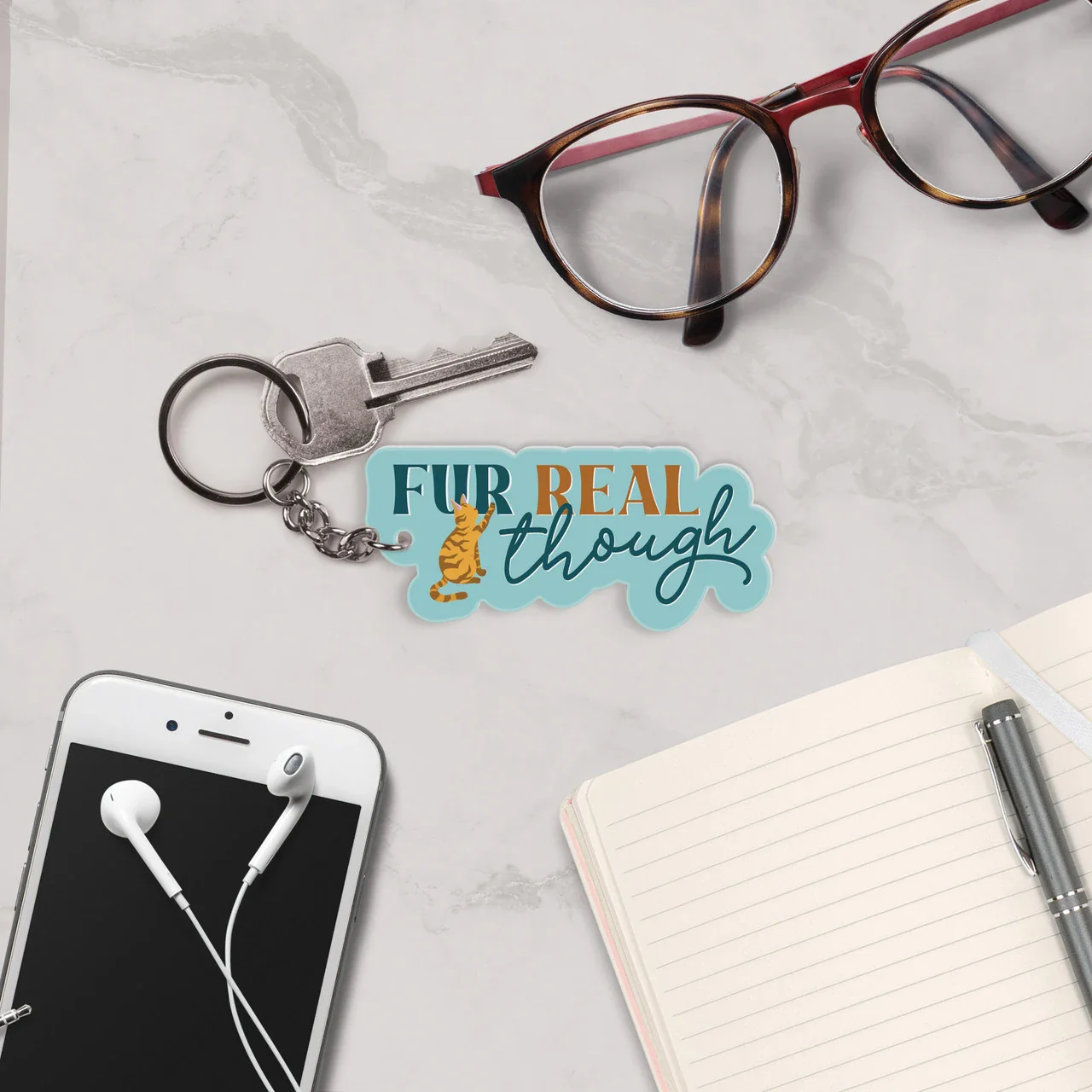 Dog-Themed Acrylic Keychains | 5 Style Options | Rescue Favorite Breed, I Woof You & Puppy Lover - Image 9