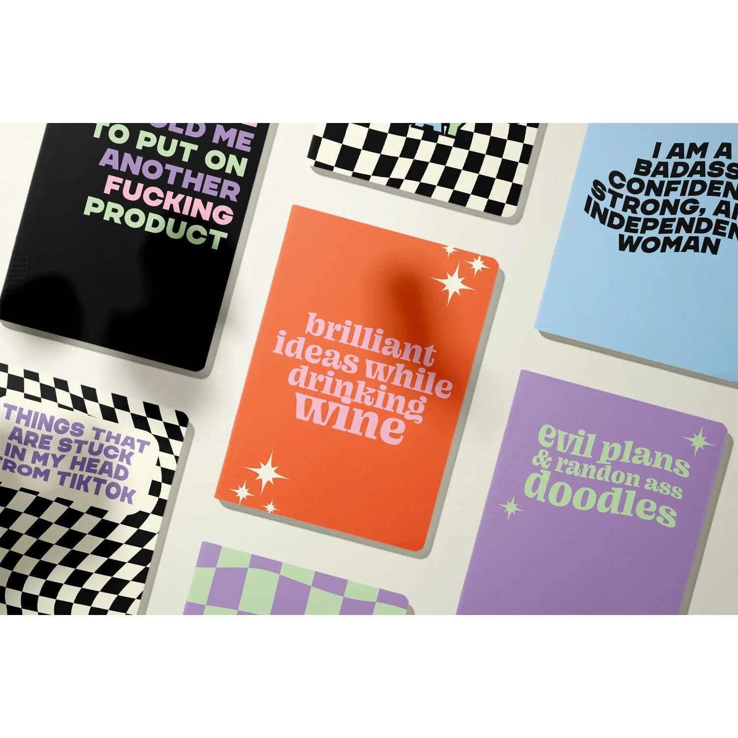 Don't F-ing Quit Pocket Journal in Blue | Mini Notebook | 40 Pages - Image 4