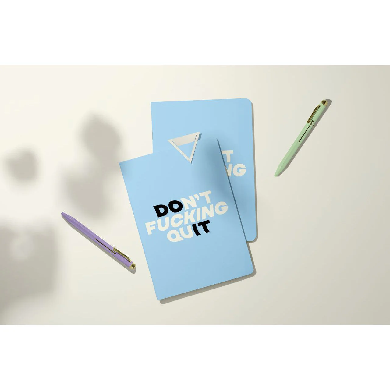 Don't F-ing Quit Pocket Journal in Blue | Mini Notebook | 40 Pages - Image 5