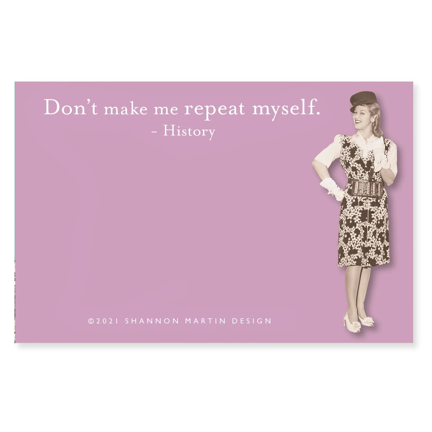 Don't Make Me Repeat Myself, I Don't Like Morning People, Horrible Idea Sticky Notes Set Memo Pads Strong Adhesive | 2-7/8 x 4-3/8 inches | Pack of 3 - Image 2
