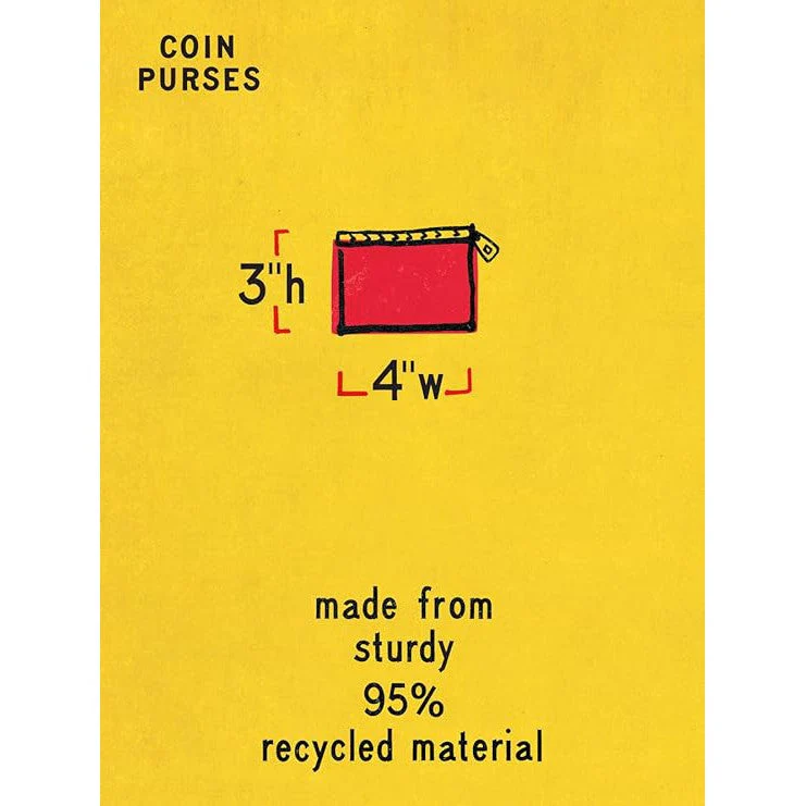 Don't Make Mommy Be A Bitch Coin Purse | Recycled Material | 3"h x 4"w | BlueQ at GetBullish - Image 4