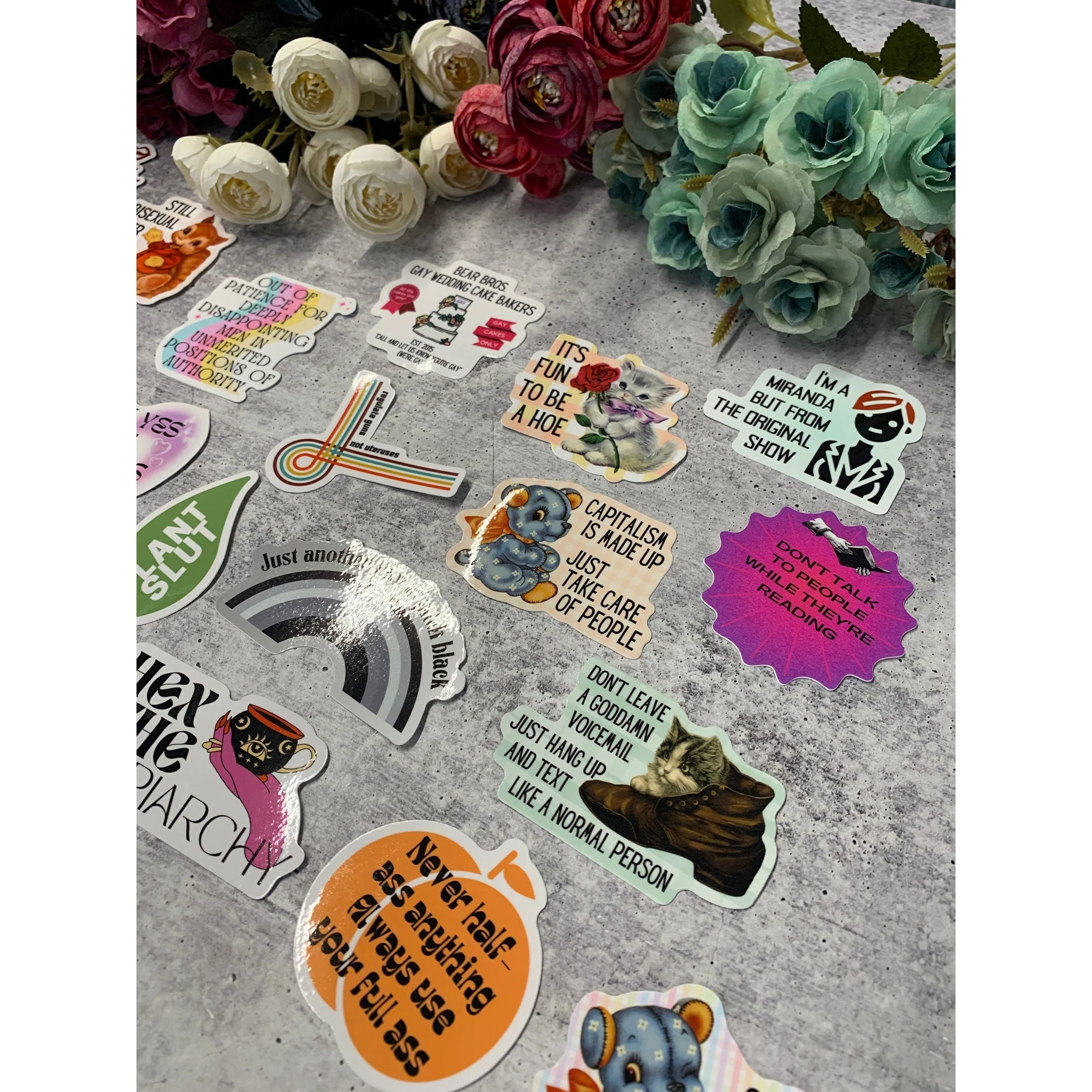 Don't Talk To People While They're Reading Vinyl Sticker | Bibliophile Decal - Image 4