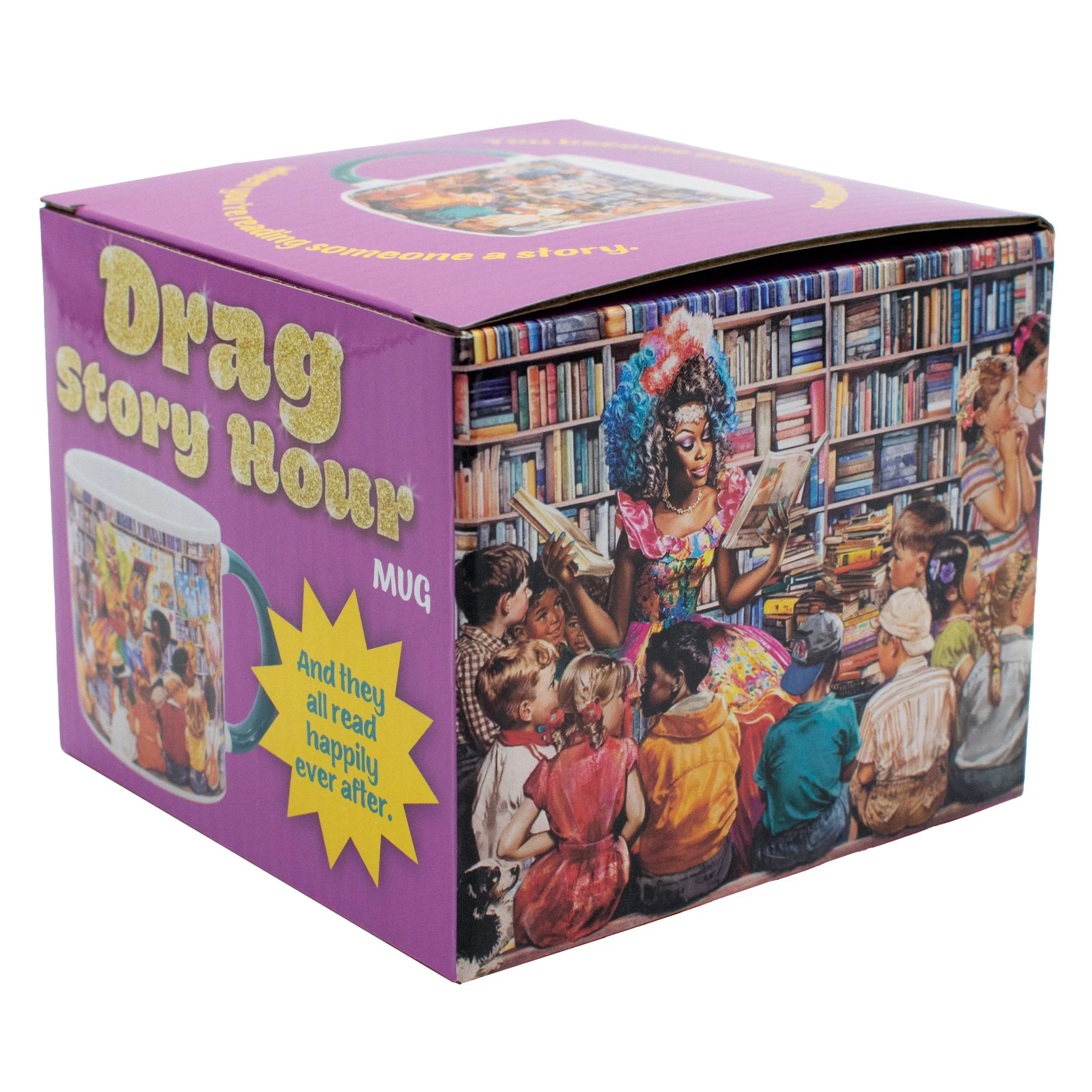 Drag Story Hour Mug | Queens Ceramic Tea Coffee Cup LGBTQ+ Pride | 14oz - Image 11