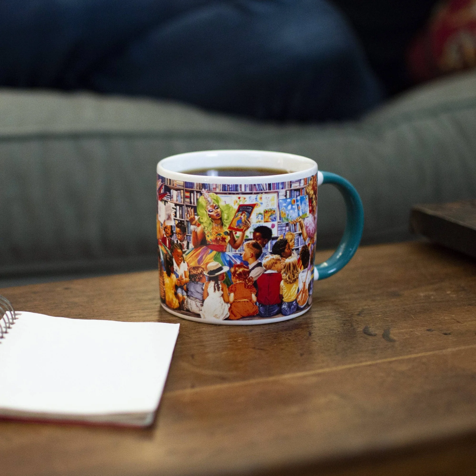 Drag Story Hour Mug | Queens Ceramic Tea Coffee Cup LGBTQ+ Pride | 14oz - Image 5