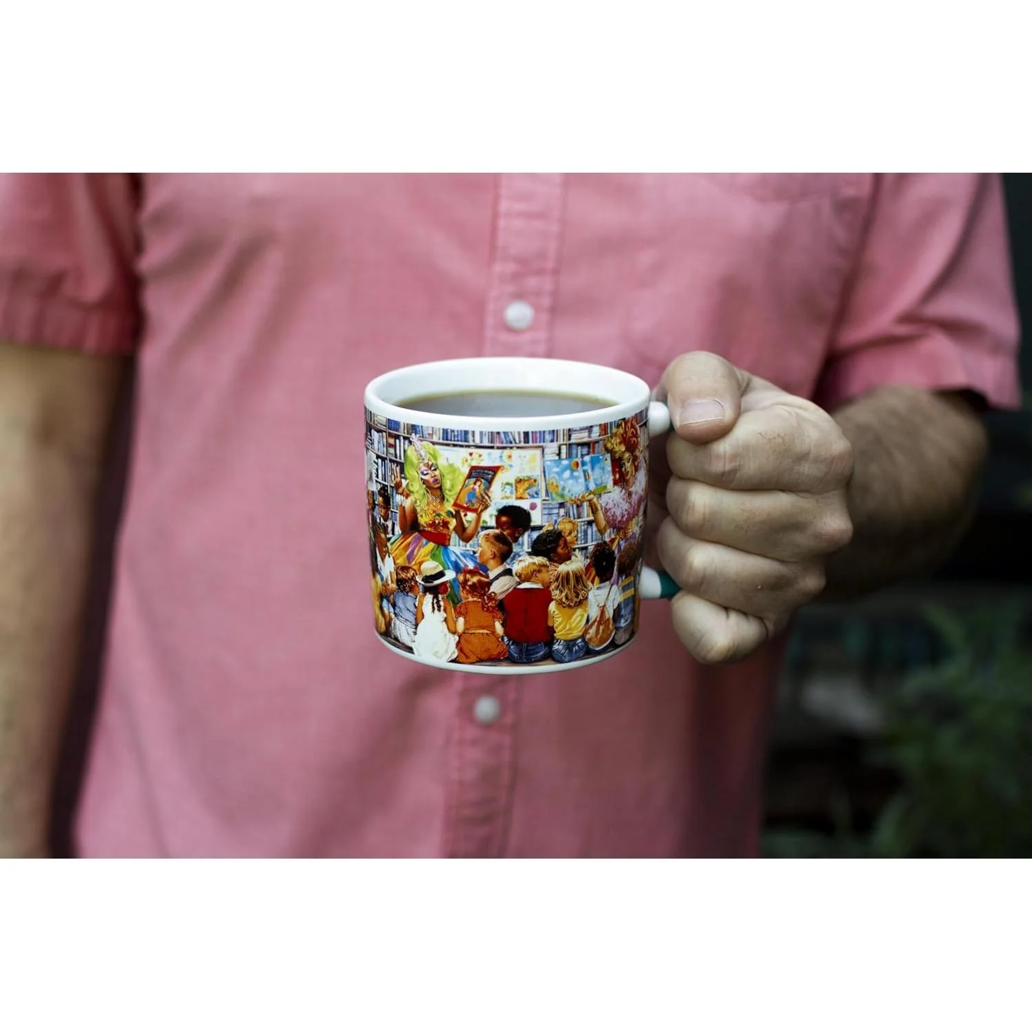 Drag Story Hour Mug | Queens Ceramic Tea Coffee Cup LGBTQ+ Pride | 14oz - Image 8