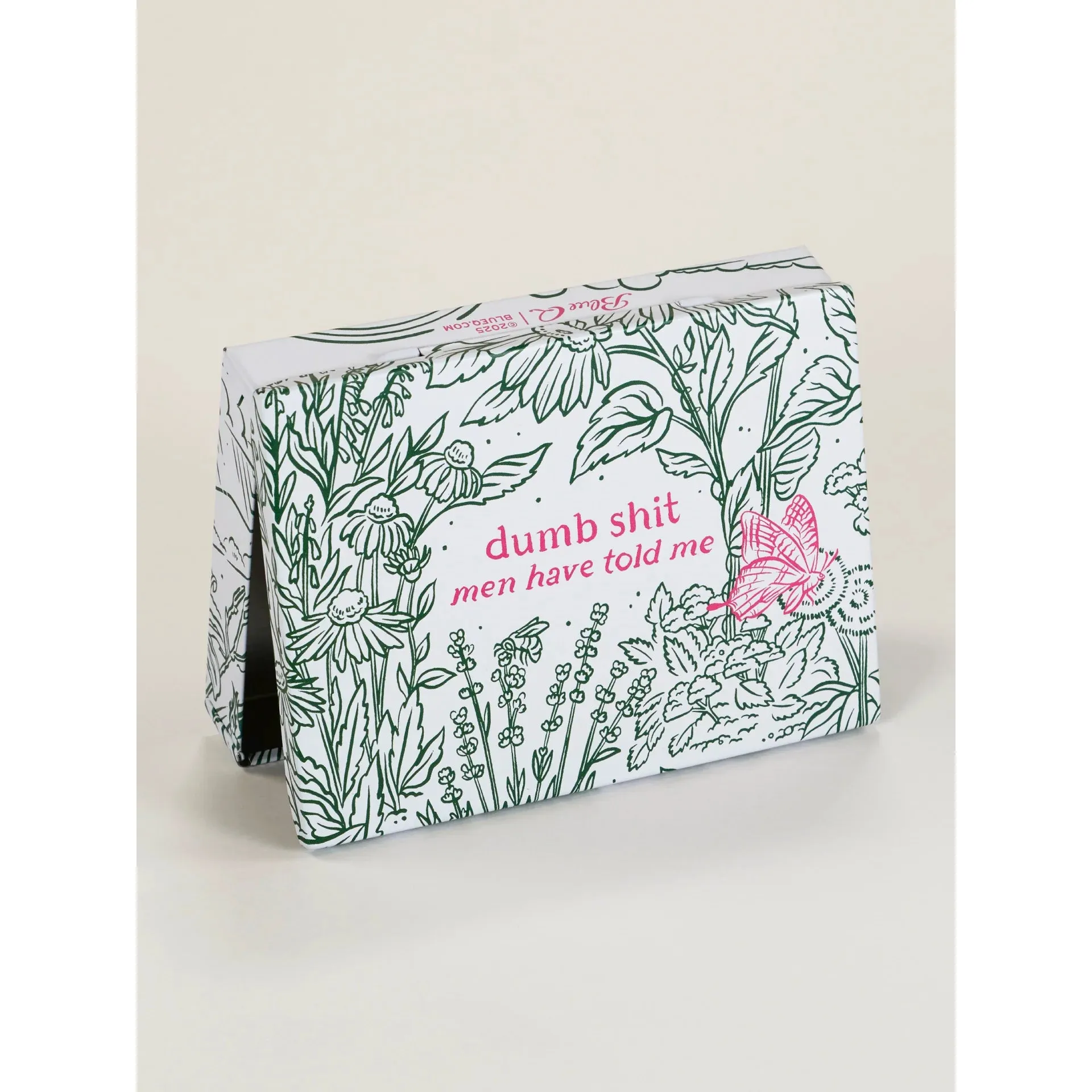 Dumb Shit Men Have Told Me Pocket Box | Small Tin Case | 4.25" X 0.75" | BlueQ at GetBullish - Image 4