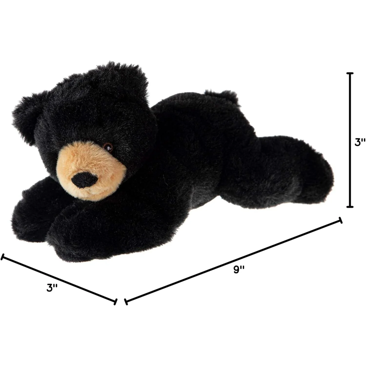 Mini Black Bear Stuffed Animal 8" | Eco-Friendly Wild Republic Plush Toy - Image 7