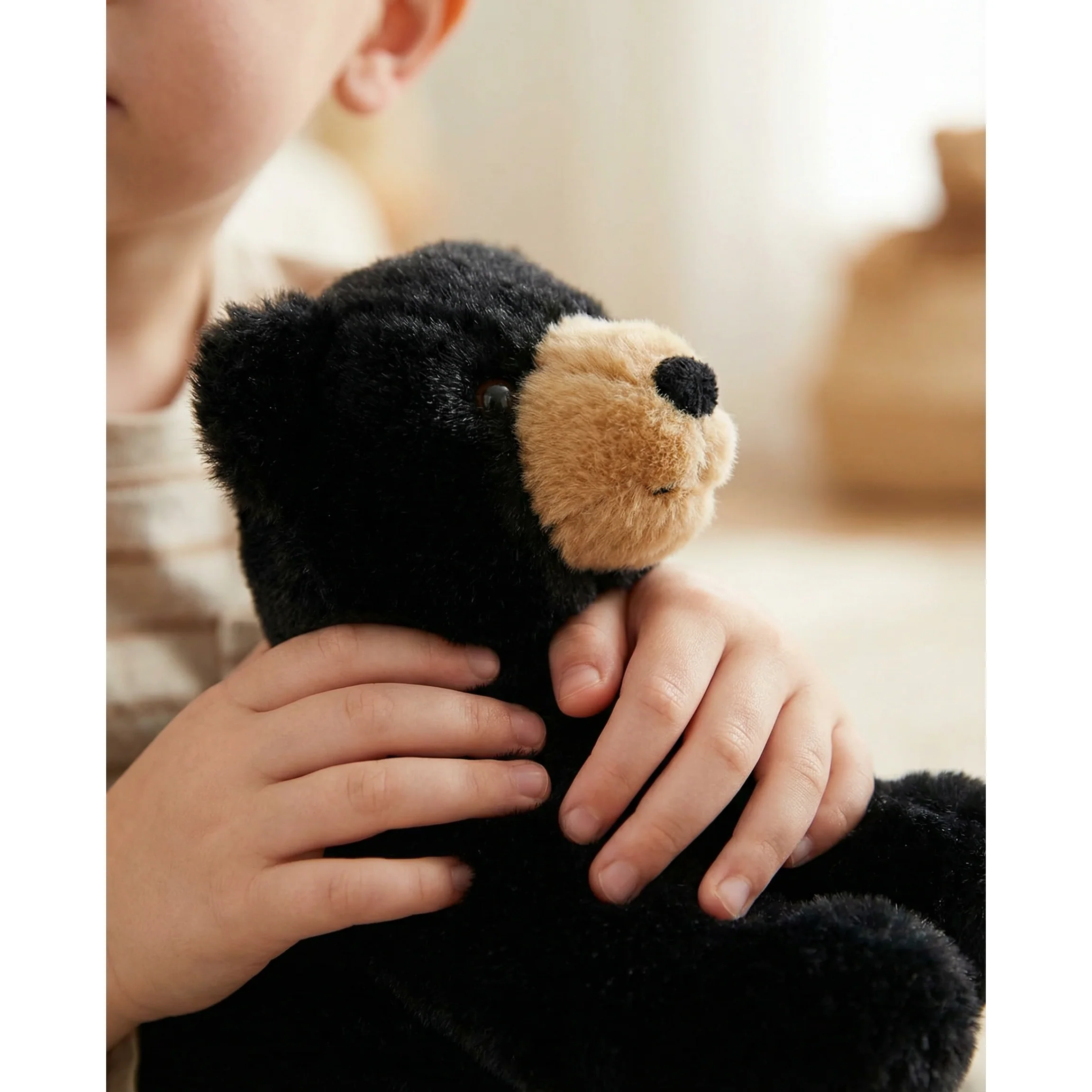 Mini Black Bear Stuffed Animal 8" | Eco-Friendly Wild Republic Plush Toy - Image 8