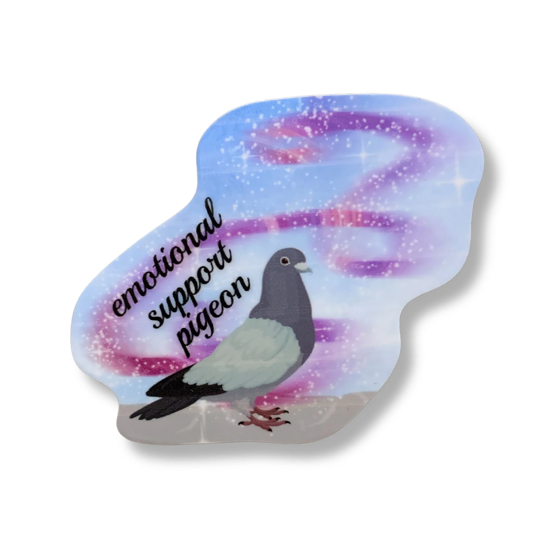 Emotional Support Pigeon Sticker | Vinyl Die Cut Decal - Image 2