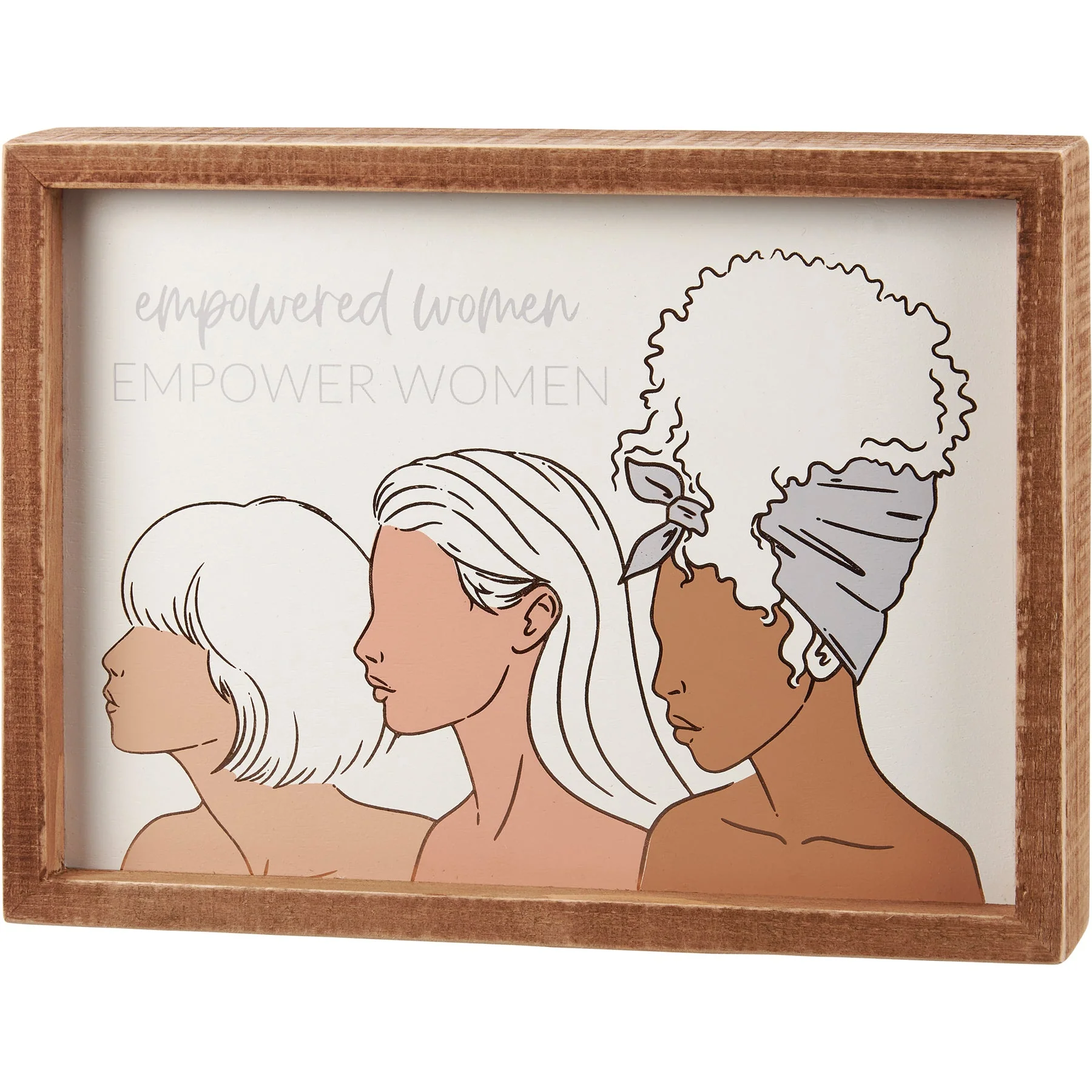 Empowered Women Empower Women Inset Box Sign | 10" x 7.50" - Image 2