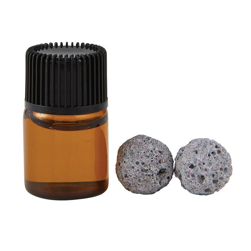 Essential Oil Diffuser Pen in Peppermint | Includes 1 ml of Essential Oil and 2 Lava Beads | Refillable - Image 5