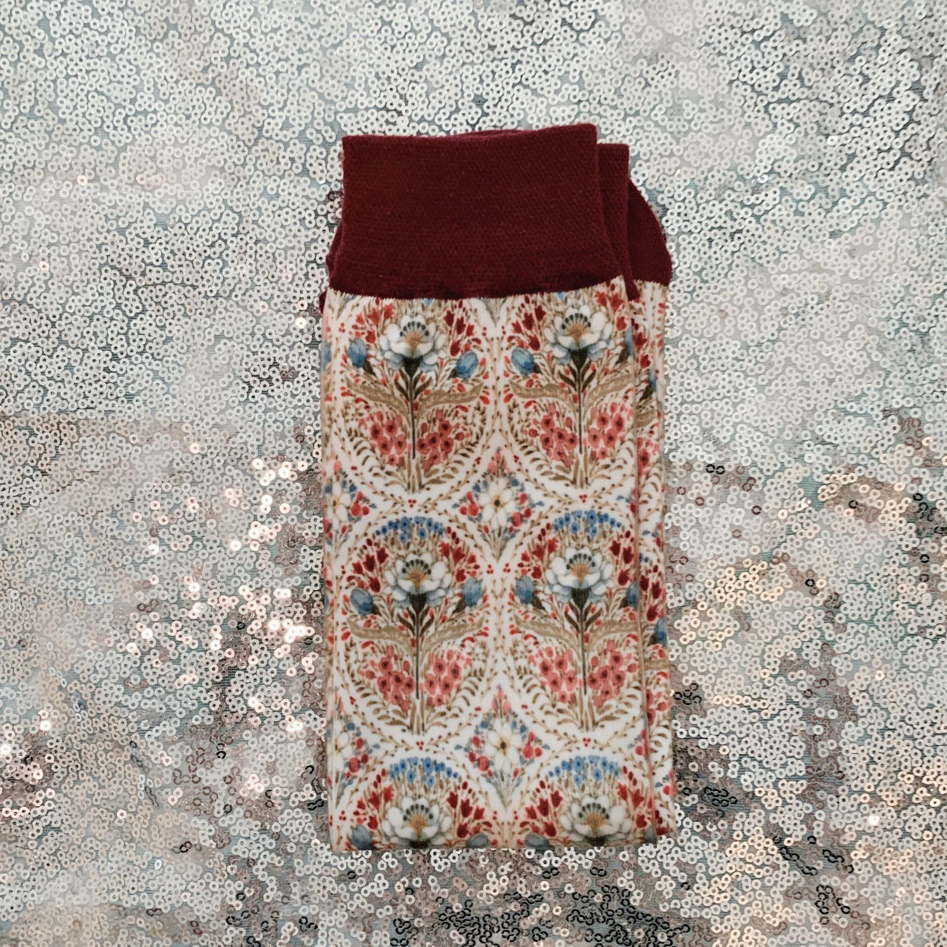 Colorful Farmhouse Floral Socks | Women‘s Novelty Socks - Image 11