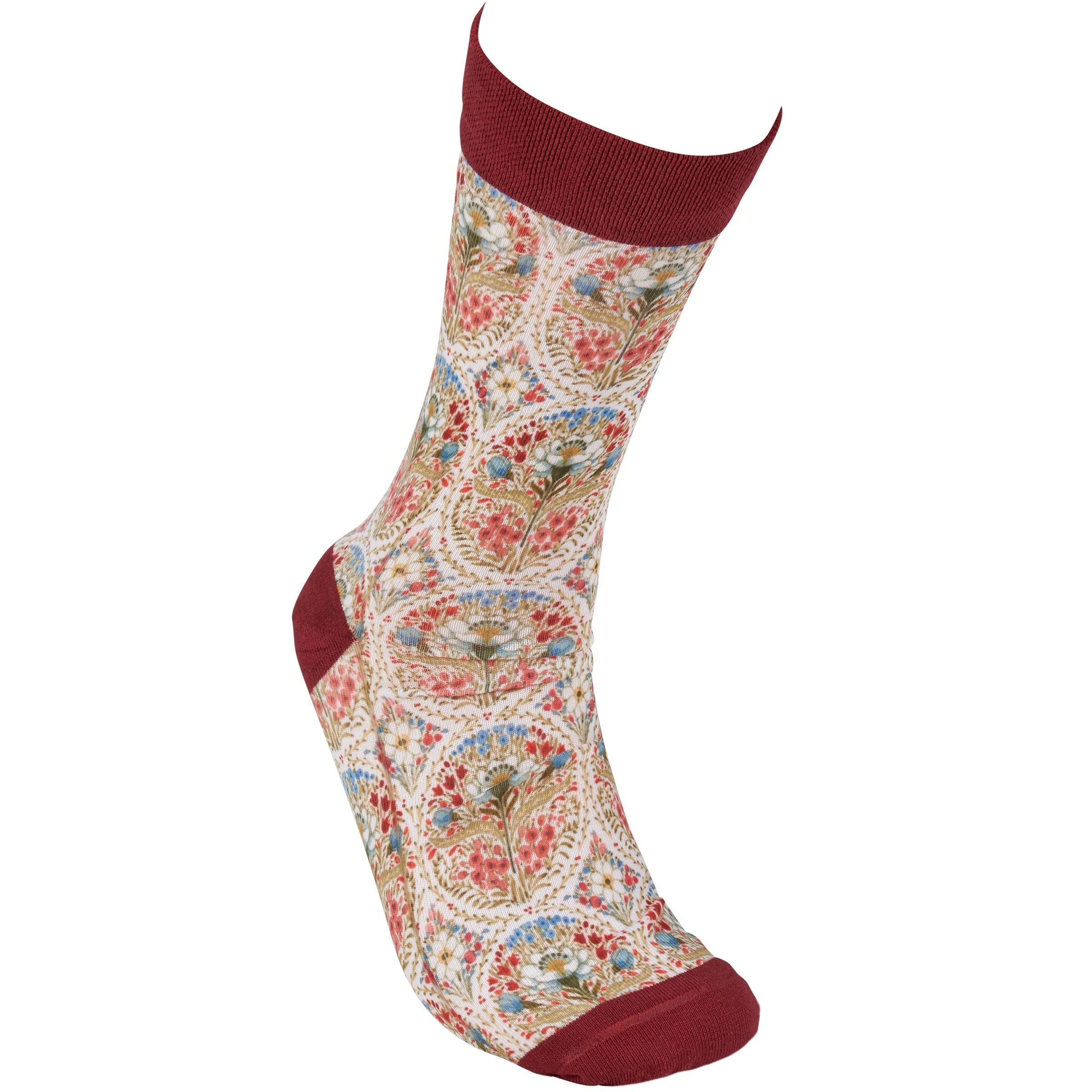 Colorful Farmhouse Floral Socks | Women‘s Novelty Socks - Image 7