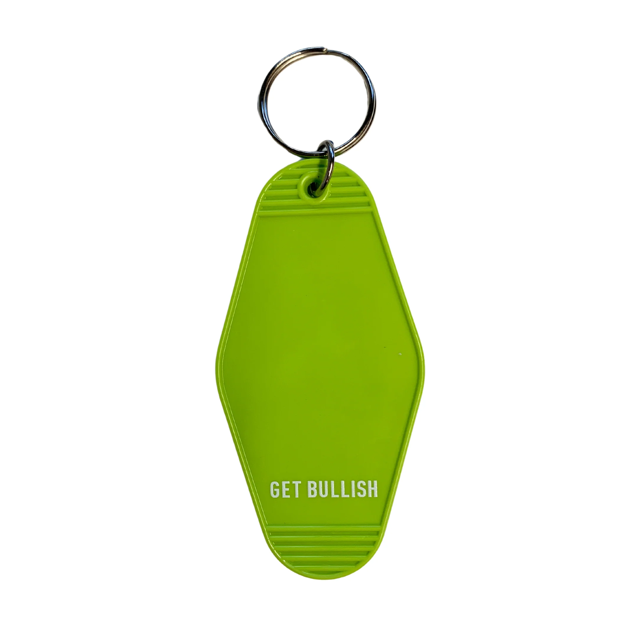 FBI Female Brat Initiative Motel Style Keychain in Green - Image 5