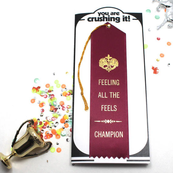 Feeling All The Feels Adulting Award & Card - Image 2